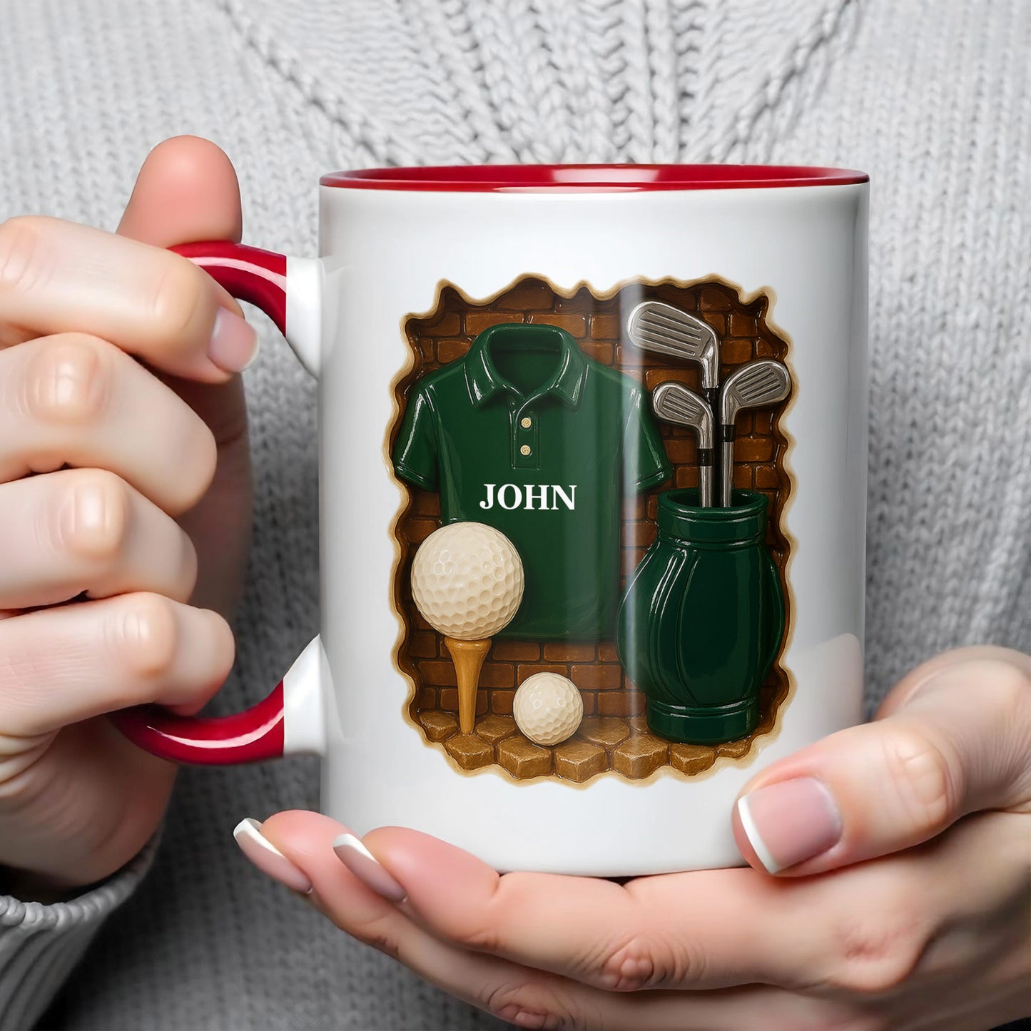 Perfect Gift For Golf Lovers With Shirt, Clubs, And Balls