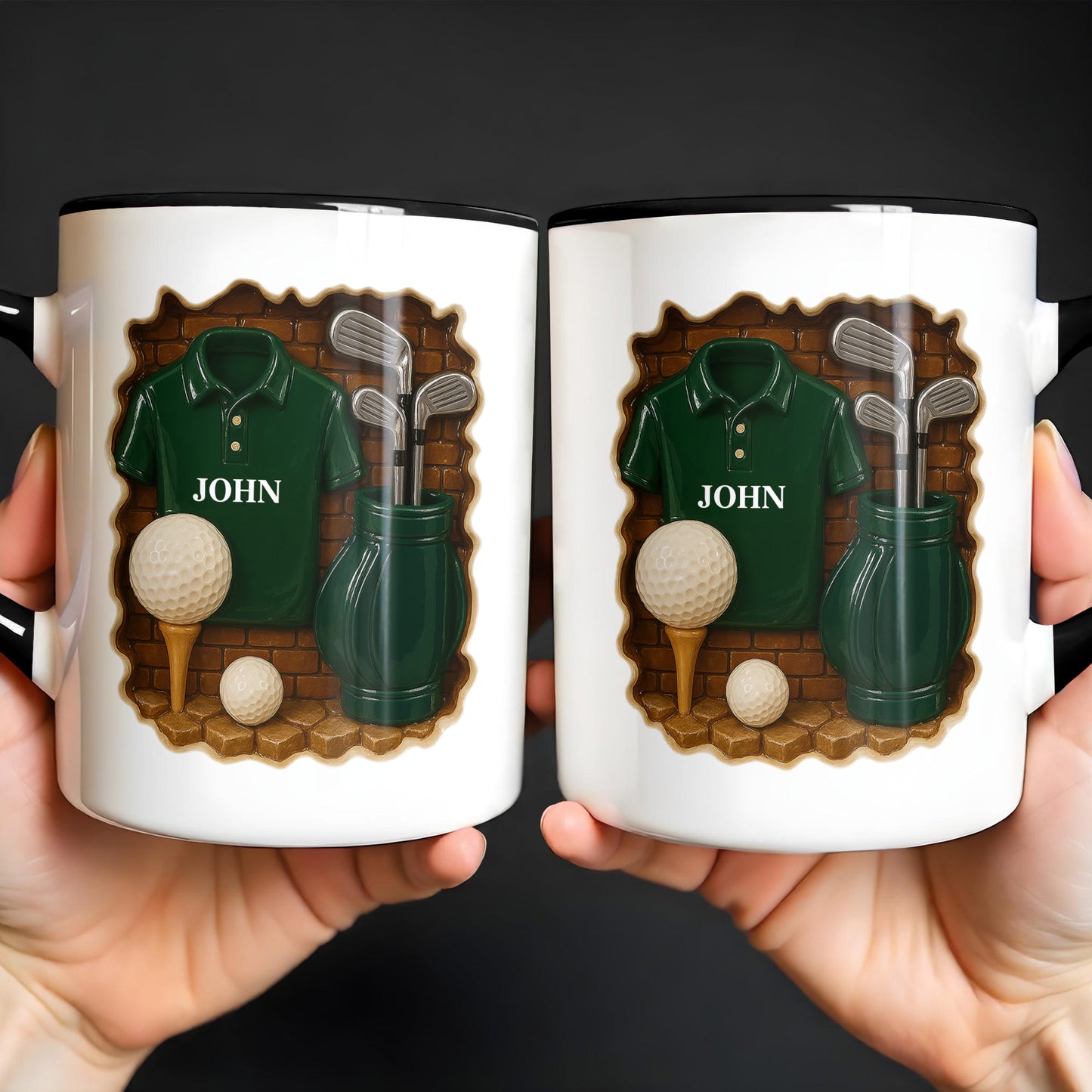 Perfect Gift For Golf Lovers With Shirt, Clubs, And Balls