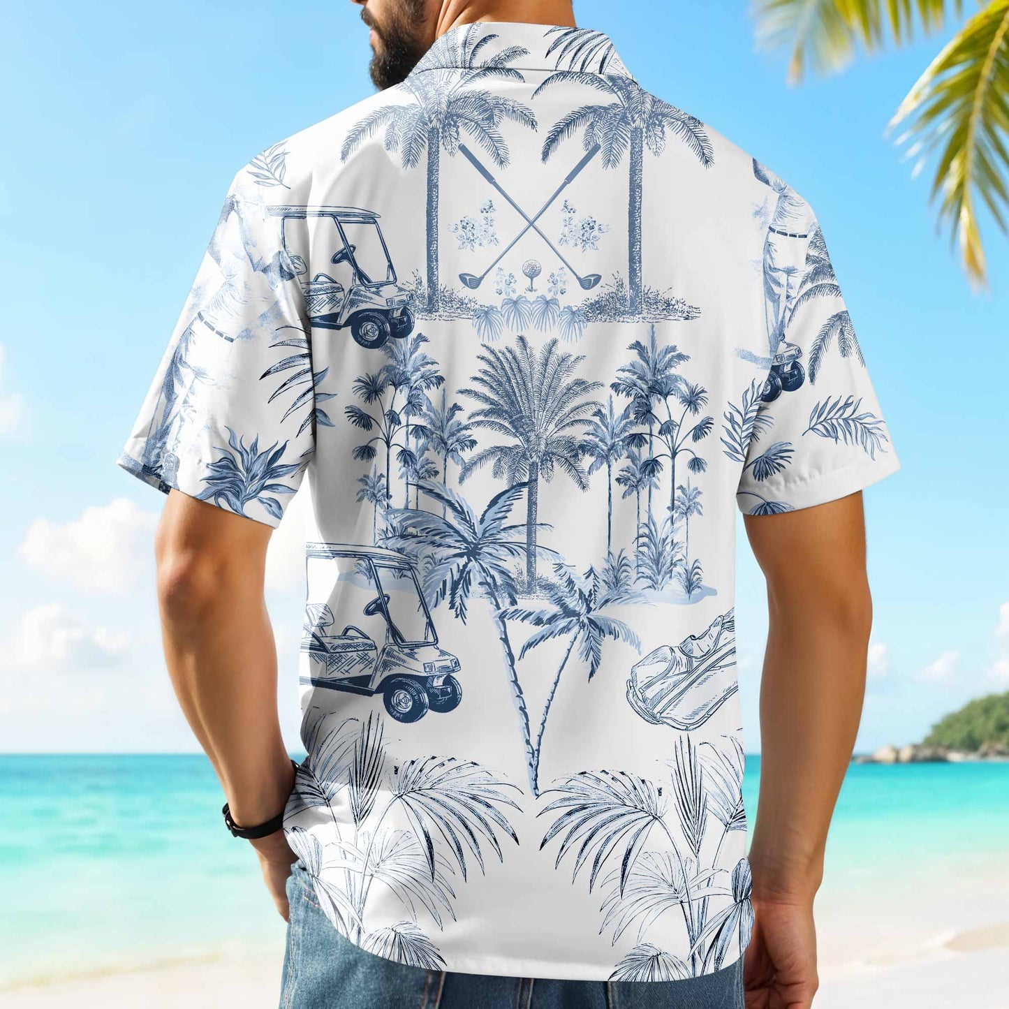 Explore Tropical Dreams With Palms And Golf