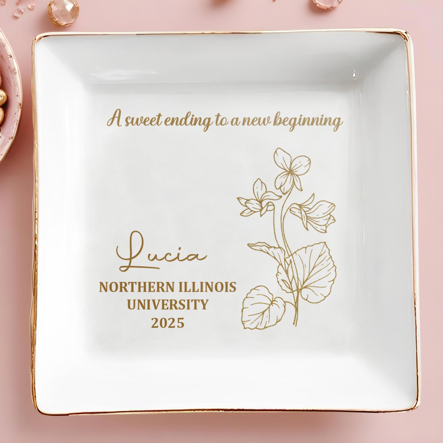 A Sweet Ending To A New Beginning, Flowers
