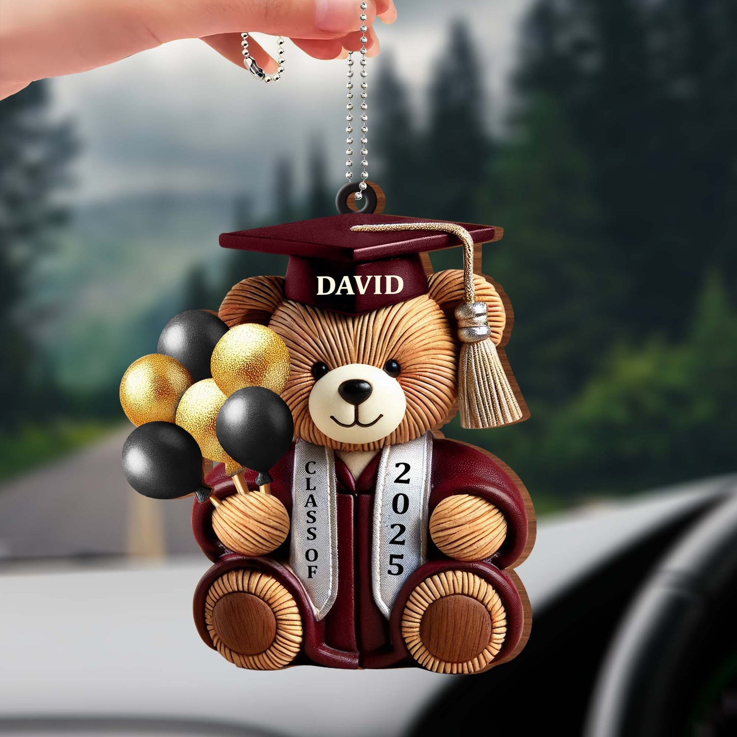 Celebrate Your Graduation With This Charming Teddy Bear Ornament