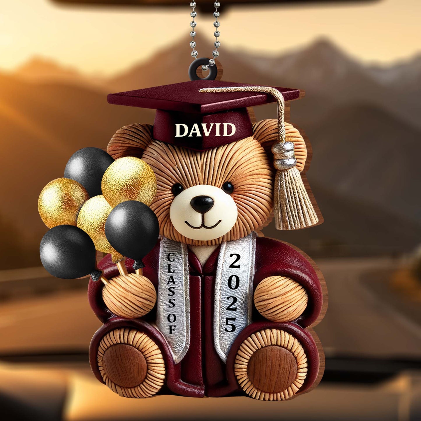 Celebrate Your Graduation With This Charming Teddy Bear Ornament