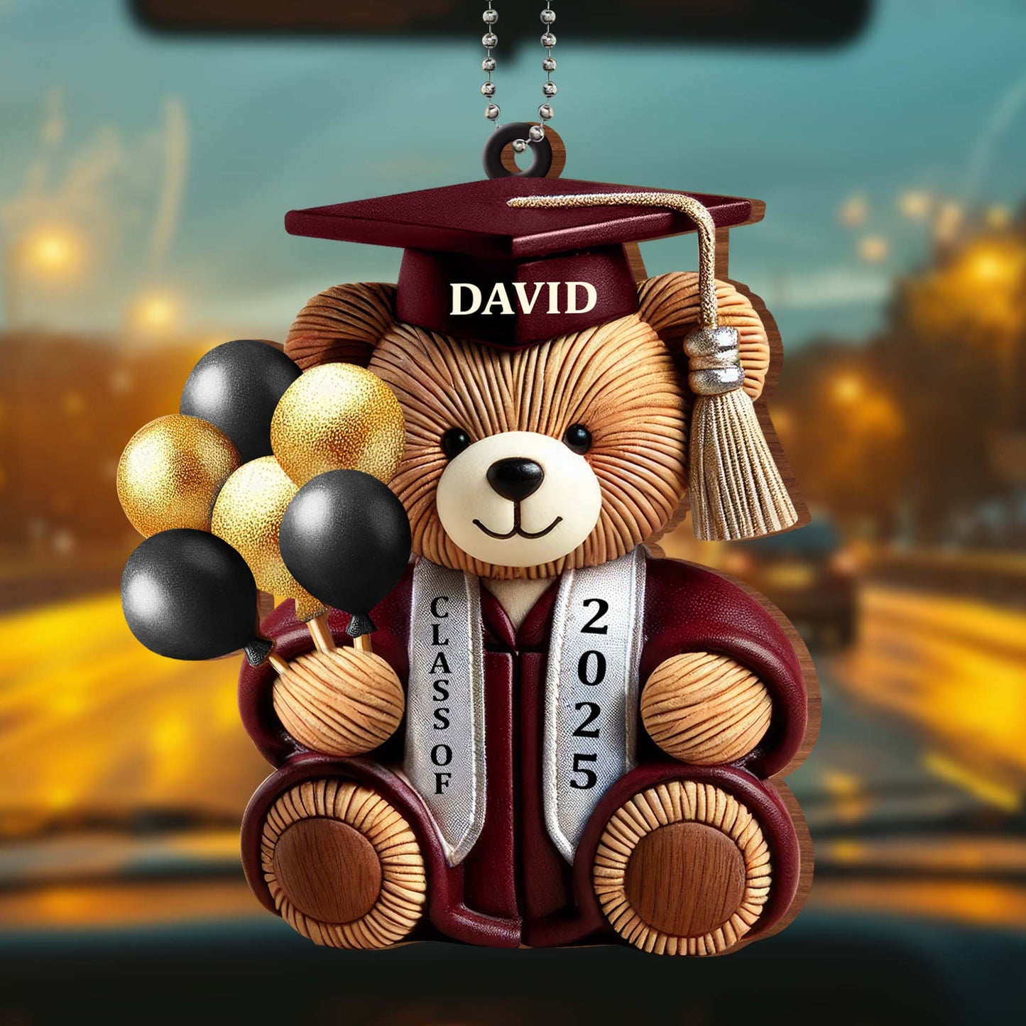 Celebrate Your Graduation With This Charming Teddy Bear Ornament