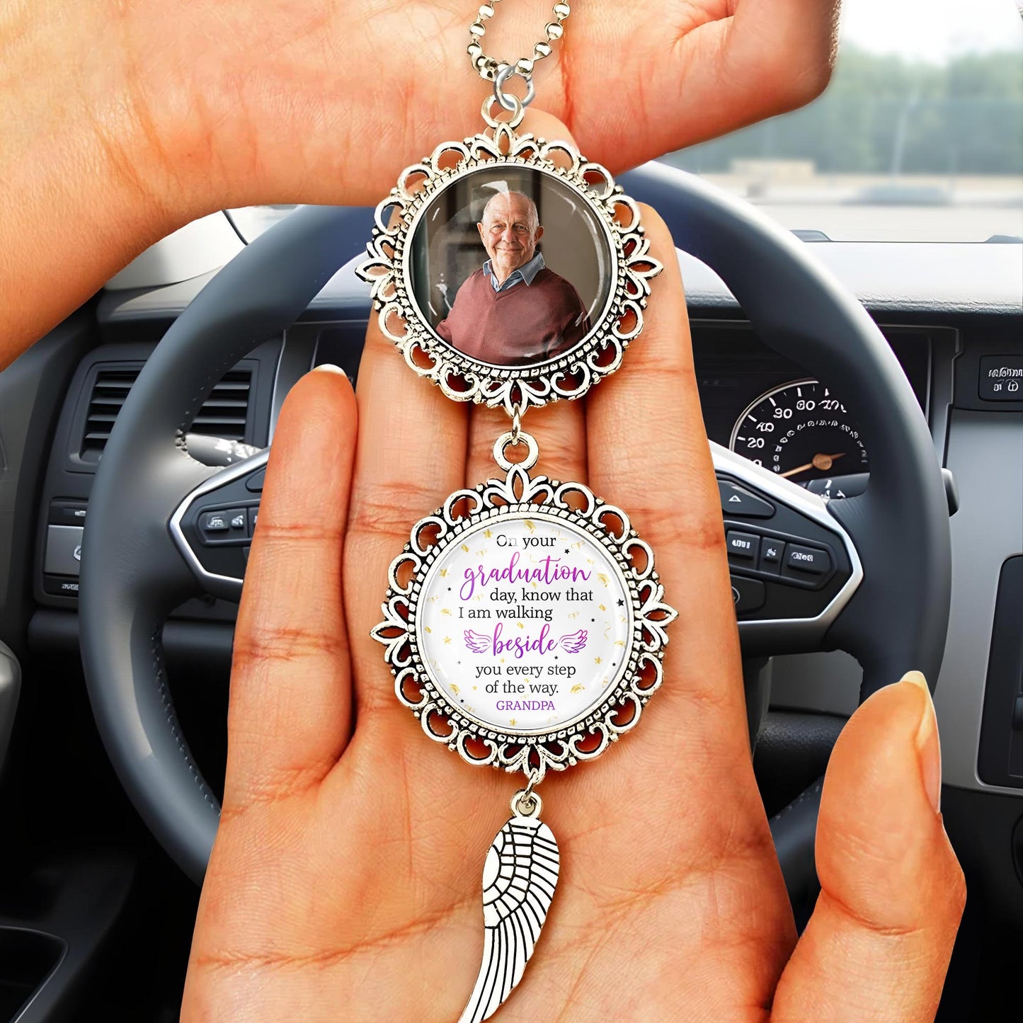 On Your Graduation Day, Know That I Am Walking Beside You, Angel Wing