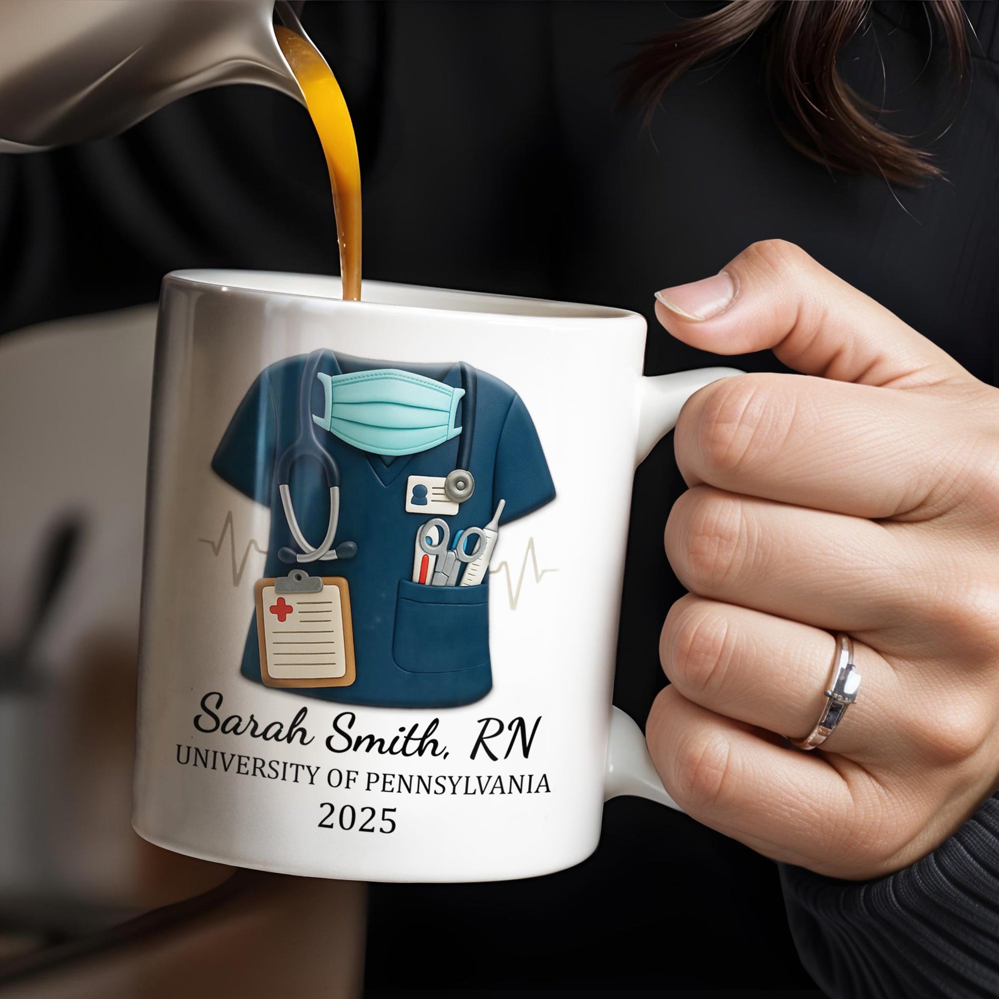 Never Forget The Difference That You Make, Heartbeat And Medical Scrubs