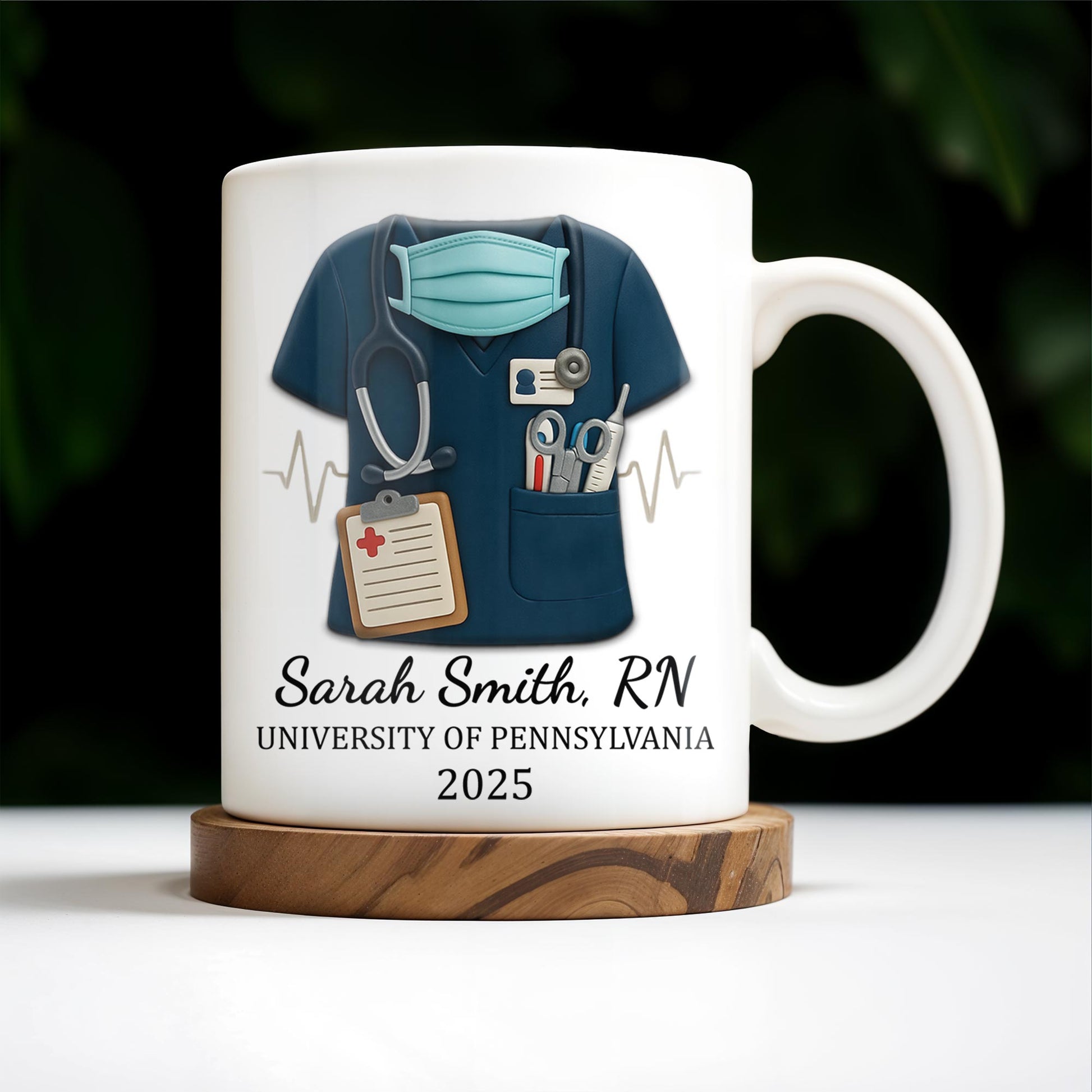 Never Forget The Difference That You Make, Heartbeat And Medical Scrubs