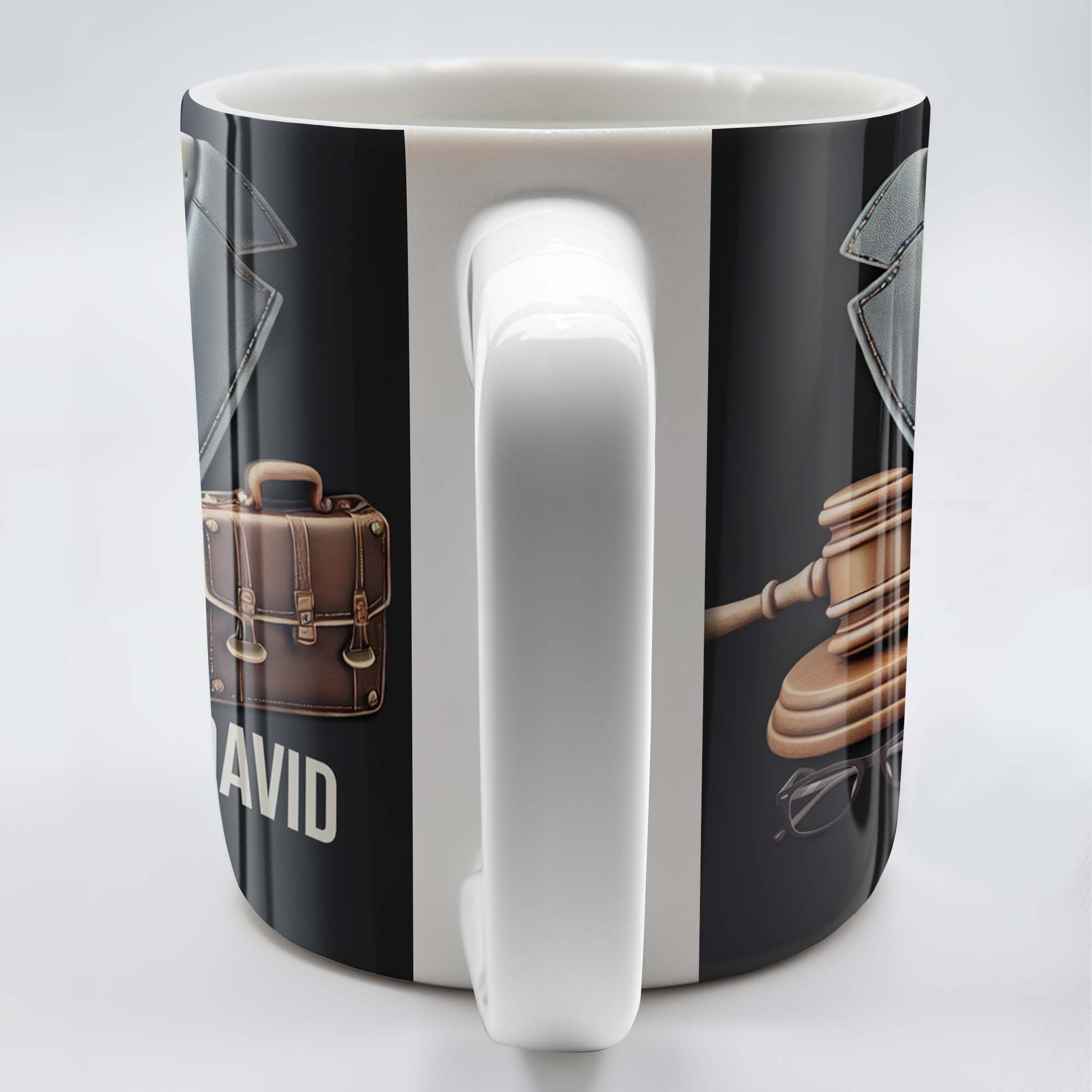 Attorney, Suit, Tie, Briefcase, and Gavel Design