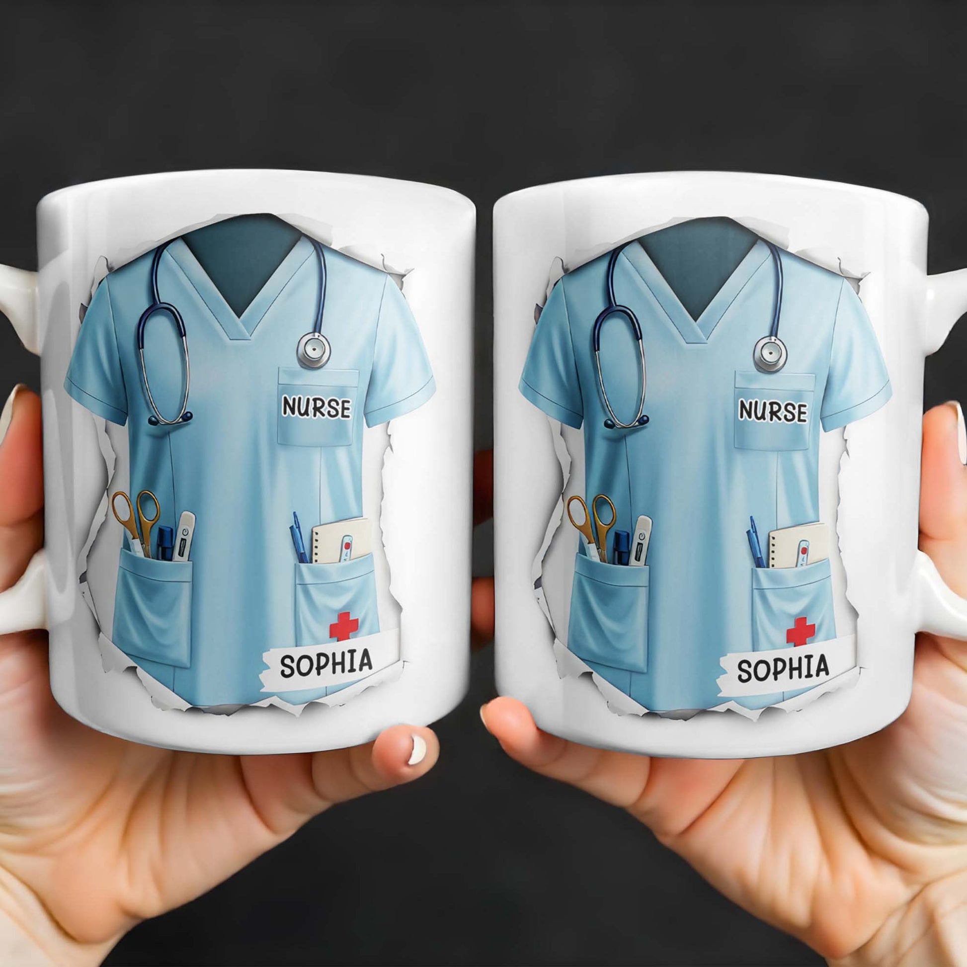 Celebrate Your Favorite Nurse, Nurse Uniform And Medical Tools