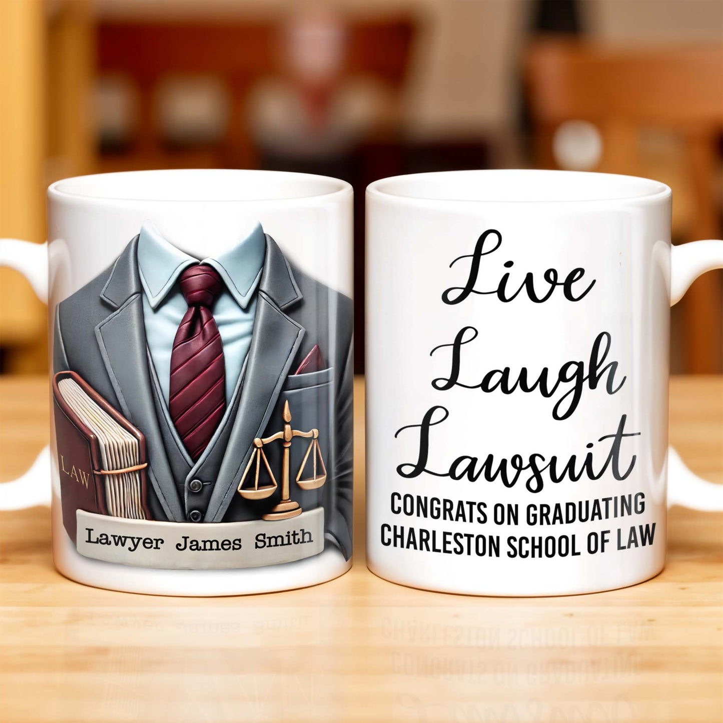 Live Laugh Lawsuit Congrats on Graduating Charleston School of Law