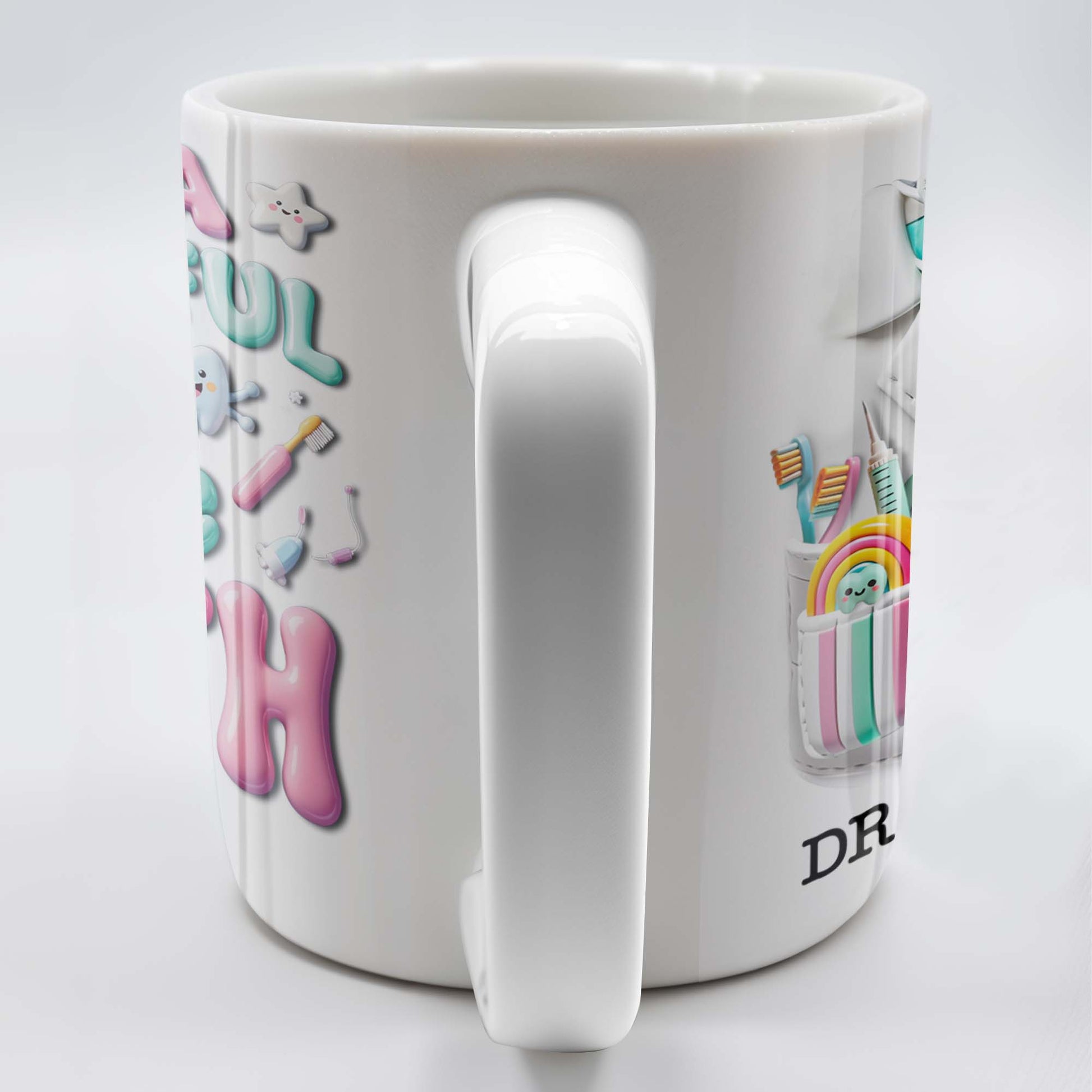 It's A Beautiful Day To Save Teeth, Dental Tools and Tooth Characters