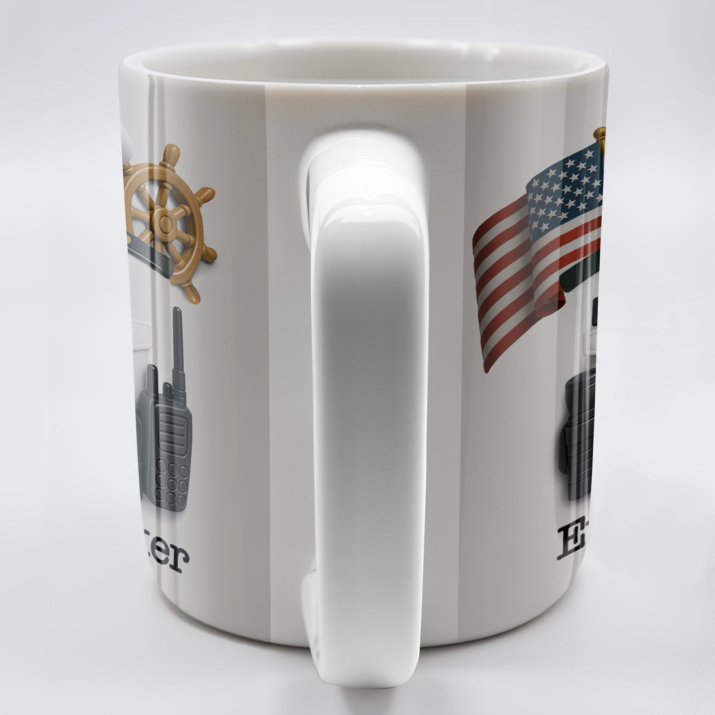 Celebrate Your Favorite Sailor, Navy Uniform and American Flag