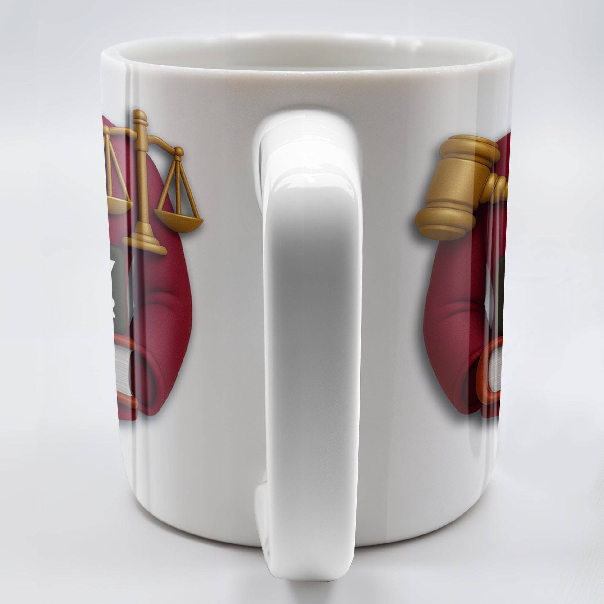 Attorney Sandra Miller, Gavel, Scales Of Justice And Law Books