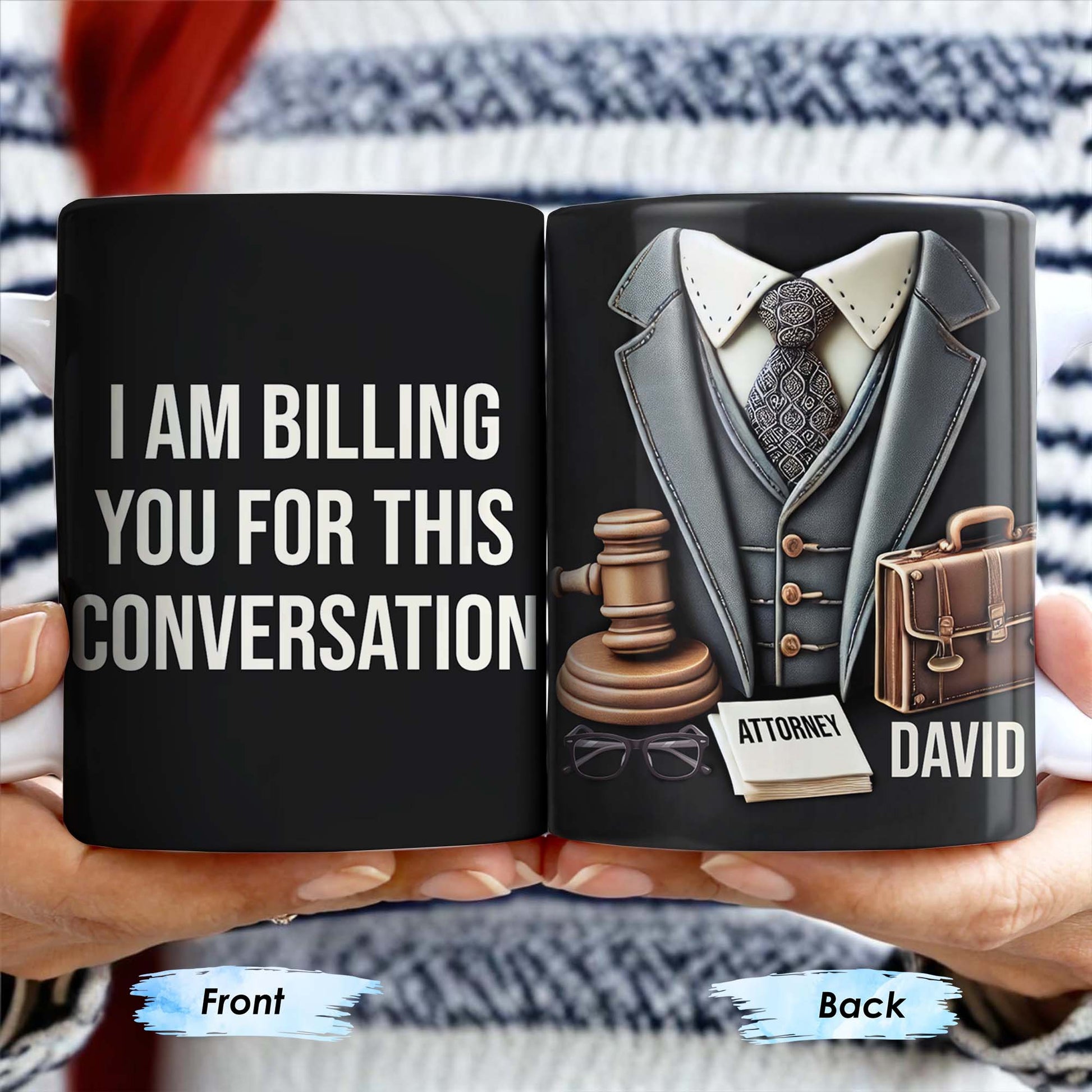 Perfect Gift For The Legal Professional In Your Life, Suit And Gavel