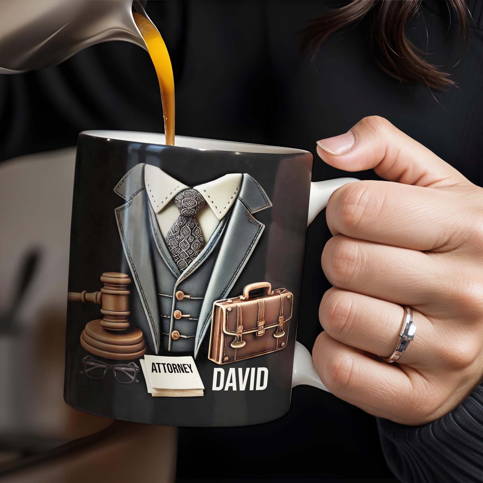 Perfect Gift For The Legal Professional In Your Life, Suit And Gavel