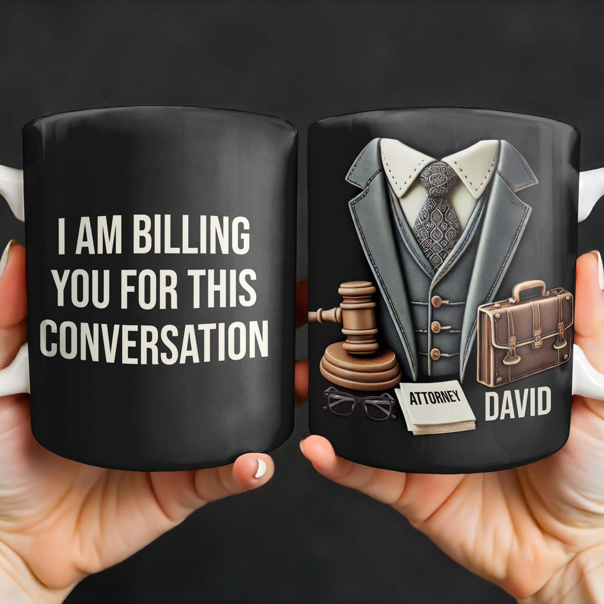 Perfect Gift For The Legal Professional In Your Life, Suit And Gavel