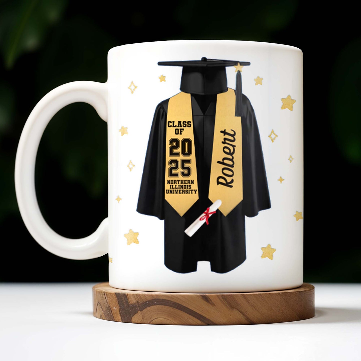To My Son, Always Remember You Are Braver, Graduation Robe and Stars