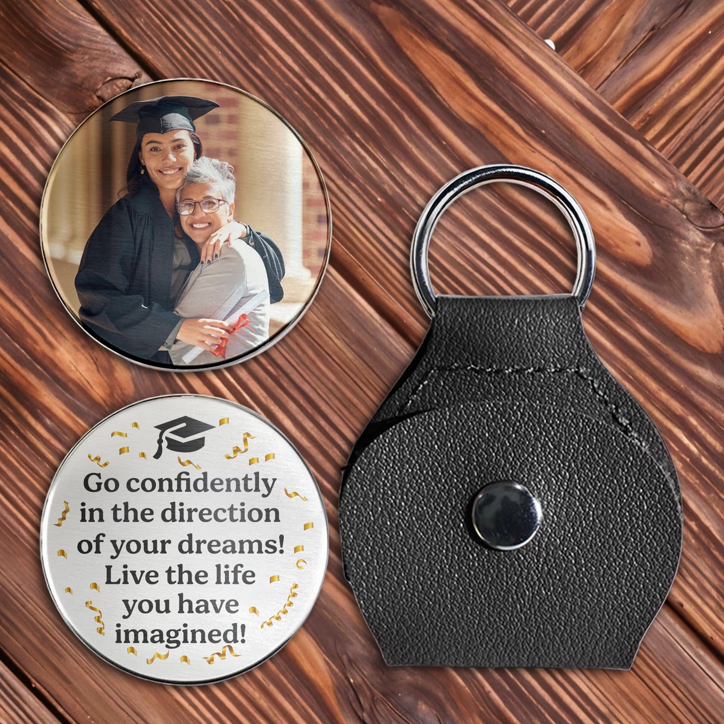 Go Confidently In The Direction Of Your Dreams With Cap And Diploma