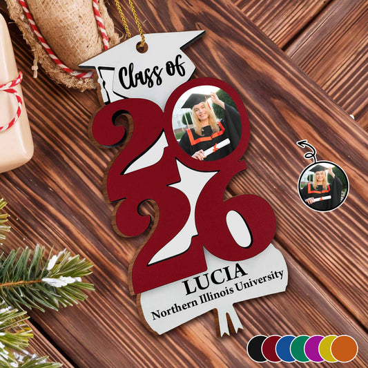 Celebrate Your Graduate, Custom Year Graduation Ornament