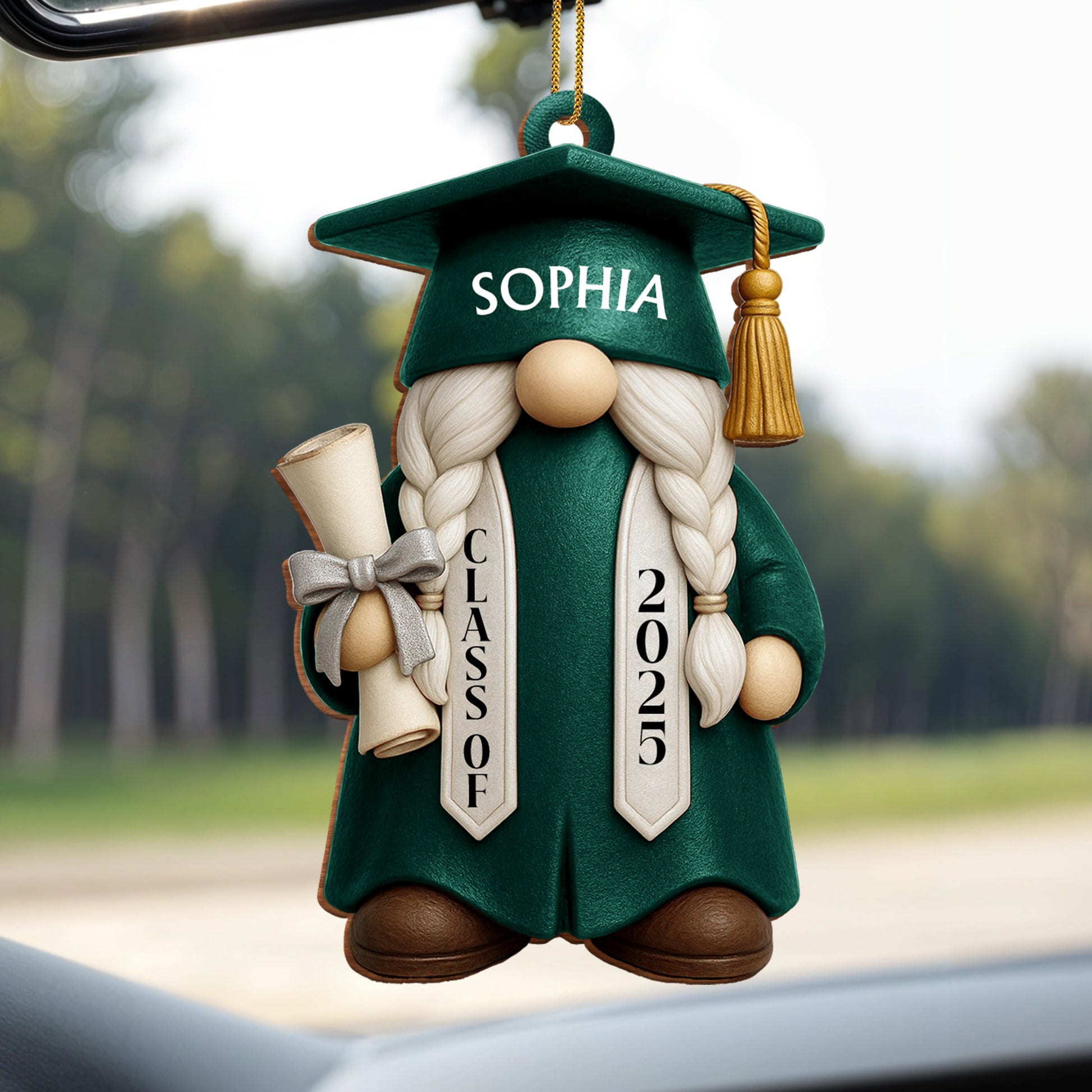 Celebrate Academic Achievements With Customizable Graduate Ornament