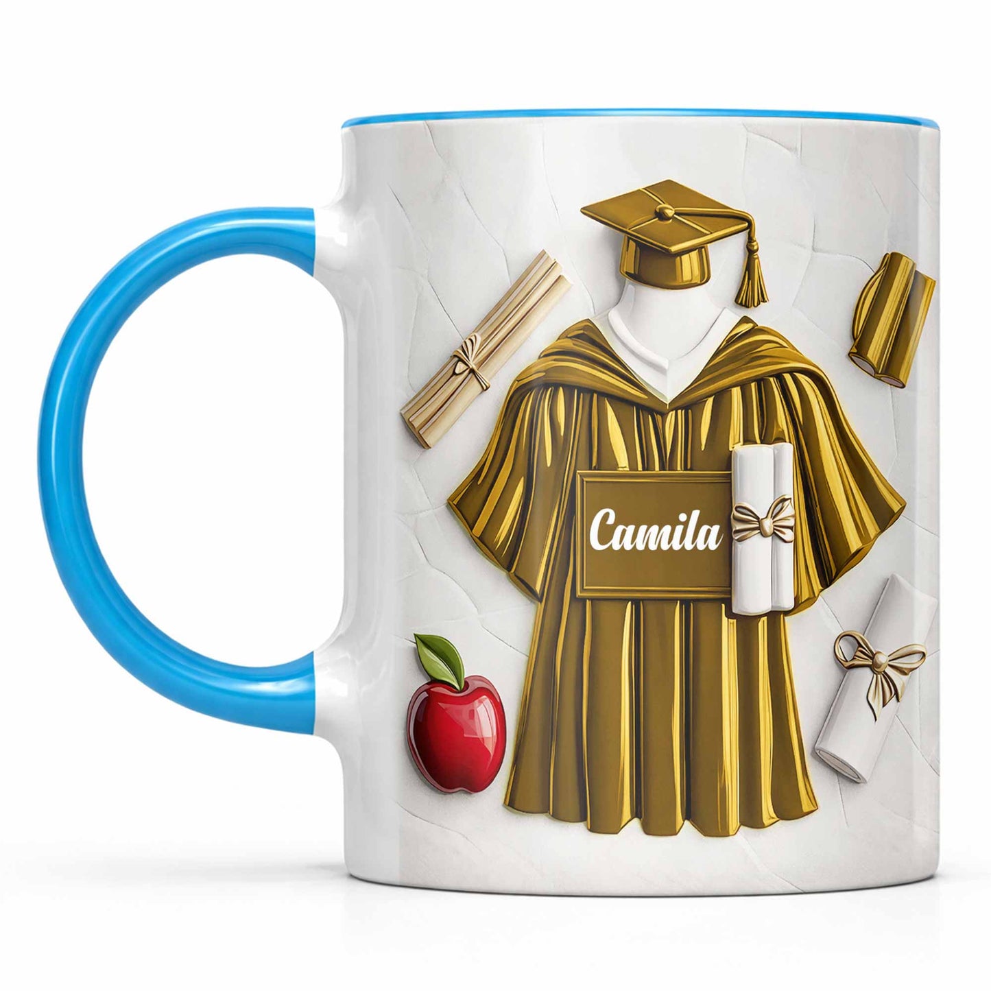 Celebrate Your Achievement Graduation Gown And Diploma Scroll