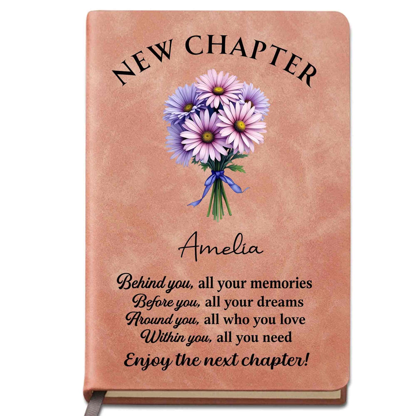 New Chapter Behind You All Your Memories Flower Bouquet