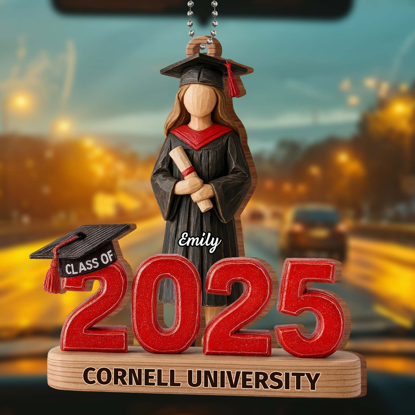 Celebrate Graduation With Custom Cap and Diploma Ornament