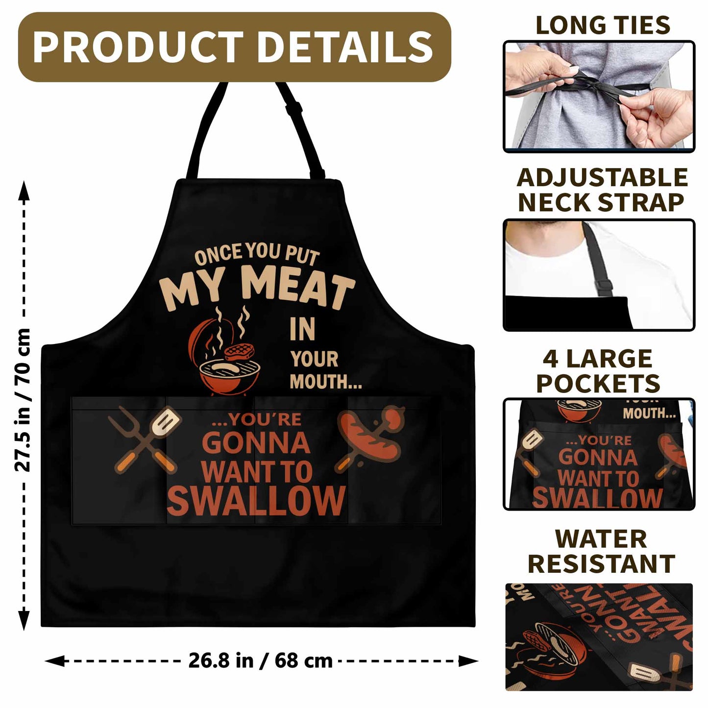 Once You Put My Meat In Your Mouth, Grilling Tools and BBQ Grill