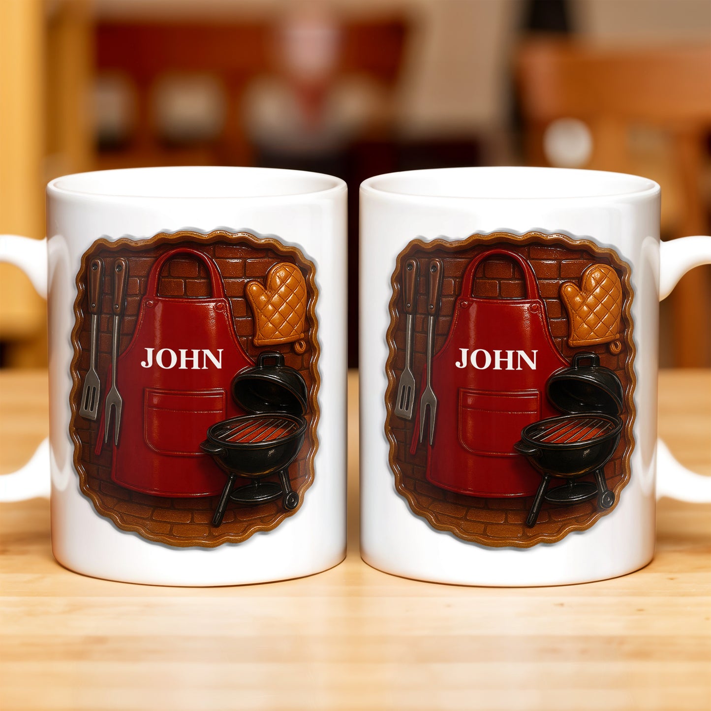 Customize With Your Name And Grill Essentials
