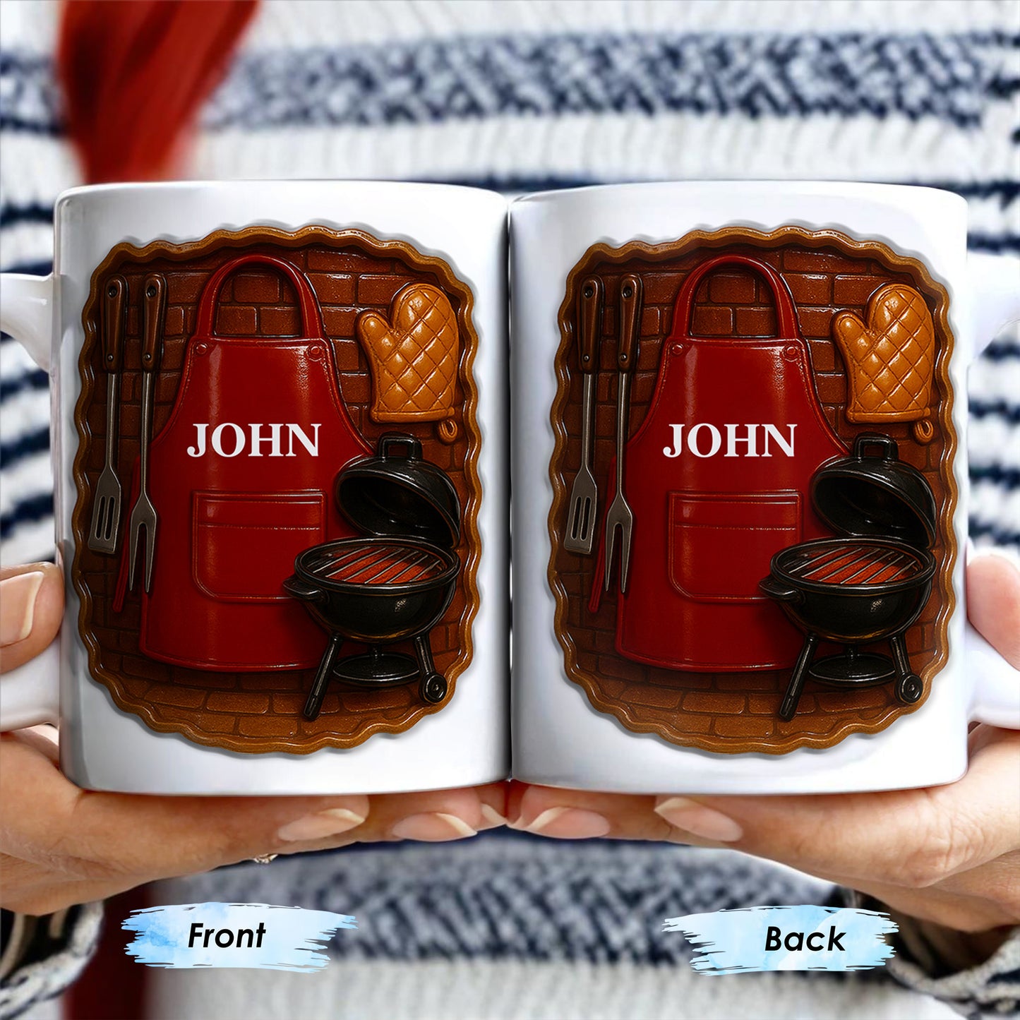 Customize With Your Name And Grill Essentials