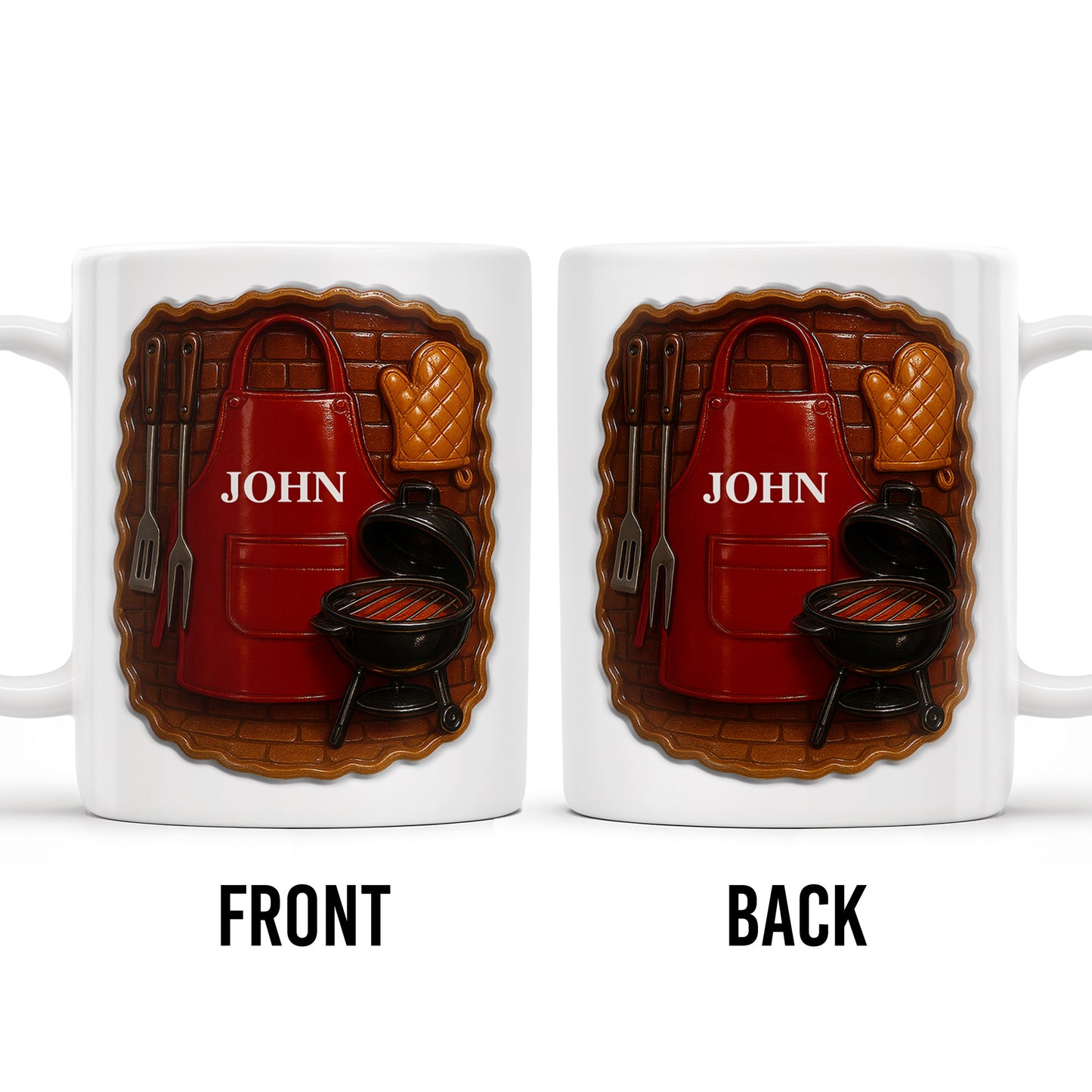 Customize With Your Name And Grill Essentials