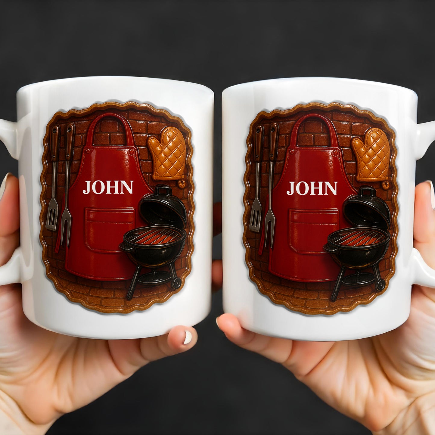 Customize With Your Name And Grill Essentials