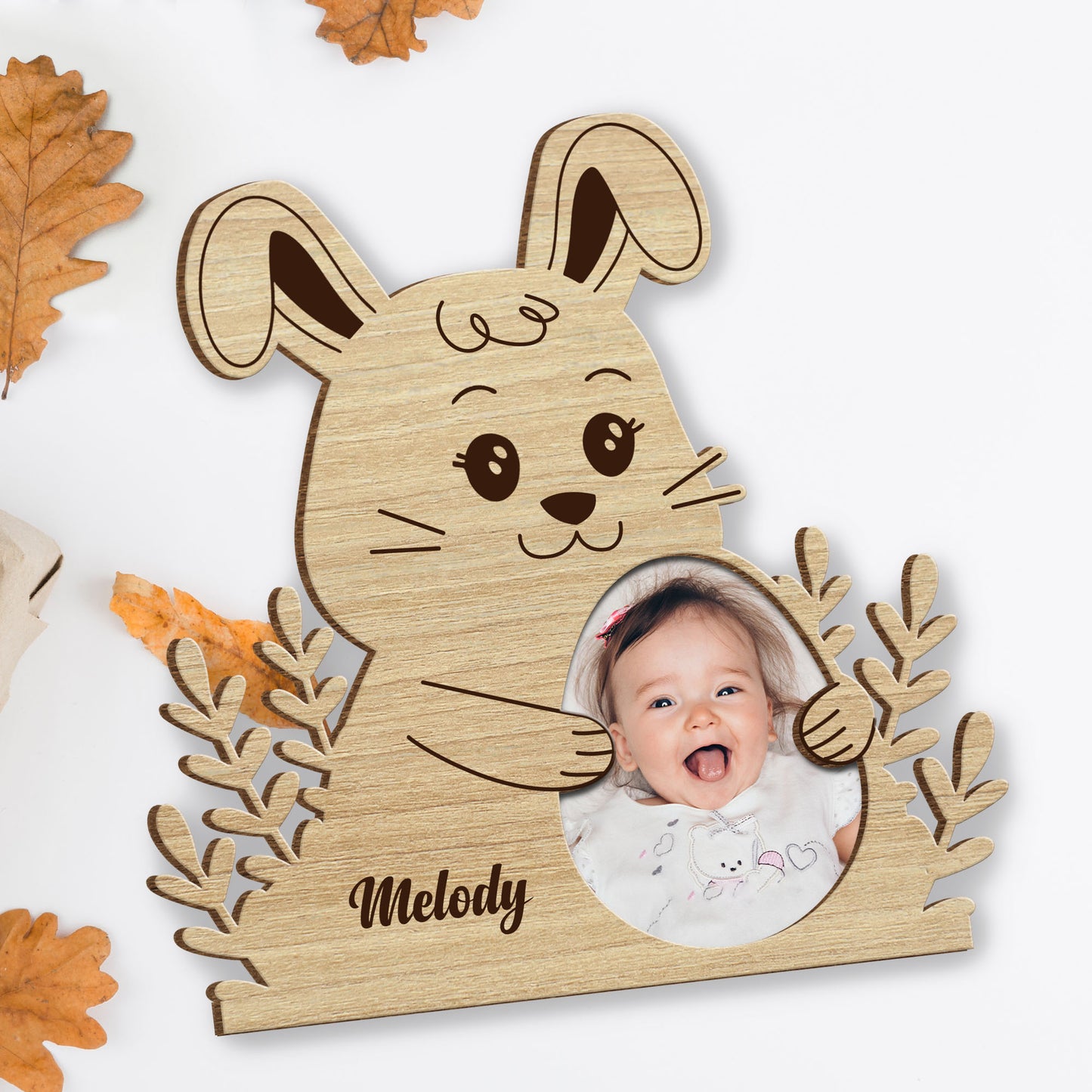 To Your Loved One's Name With All My Love, Rabbit Design