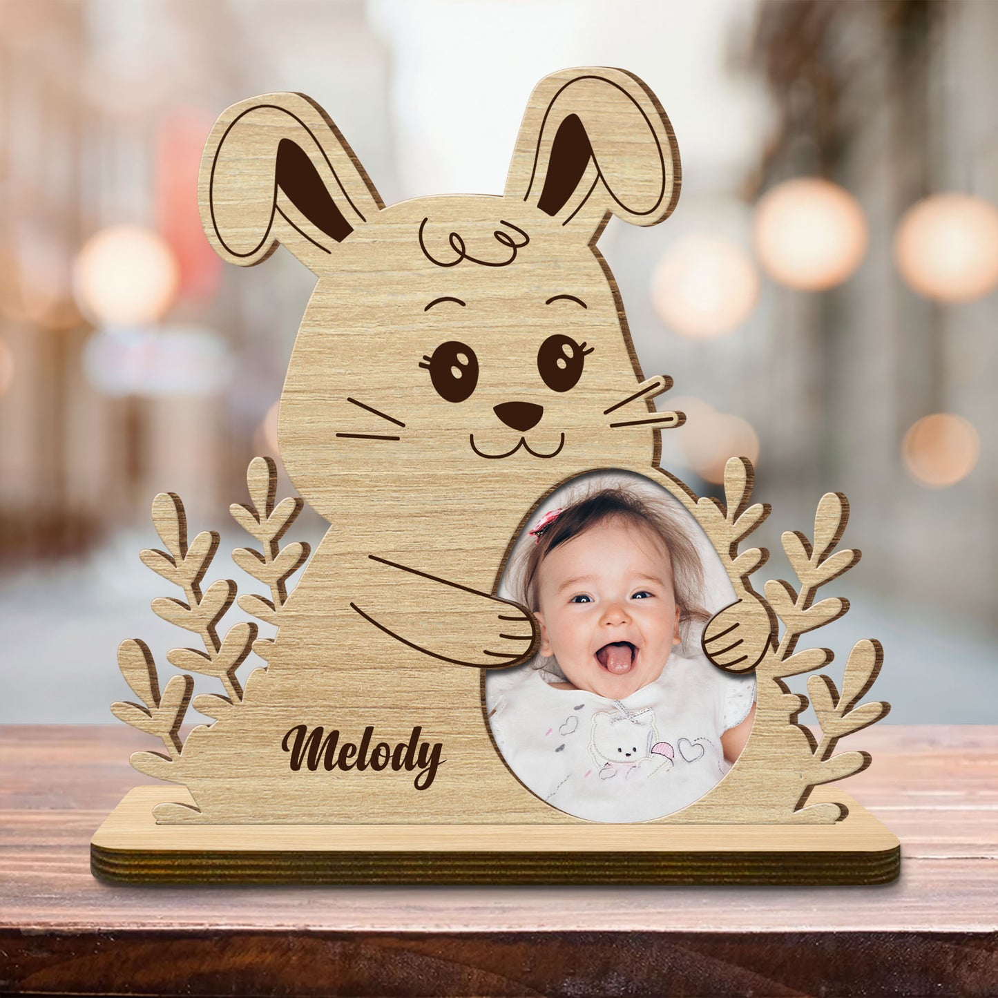 To Your Loved One's Name With All My Love, Rabbit Design