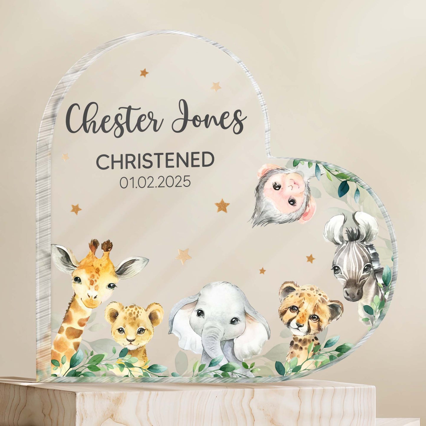 Chester Jones Christened 01.02.2025, Safari Animals