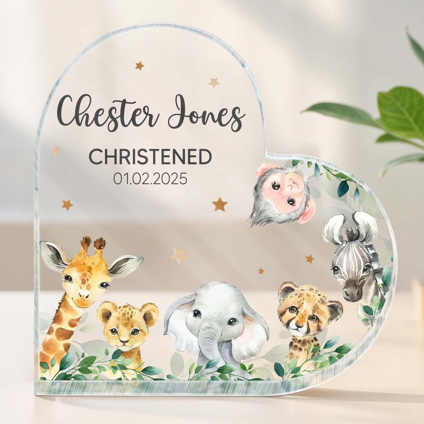 Chester Jones Christened 01.02.2025, Safari Animals