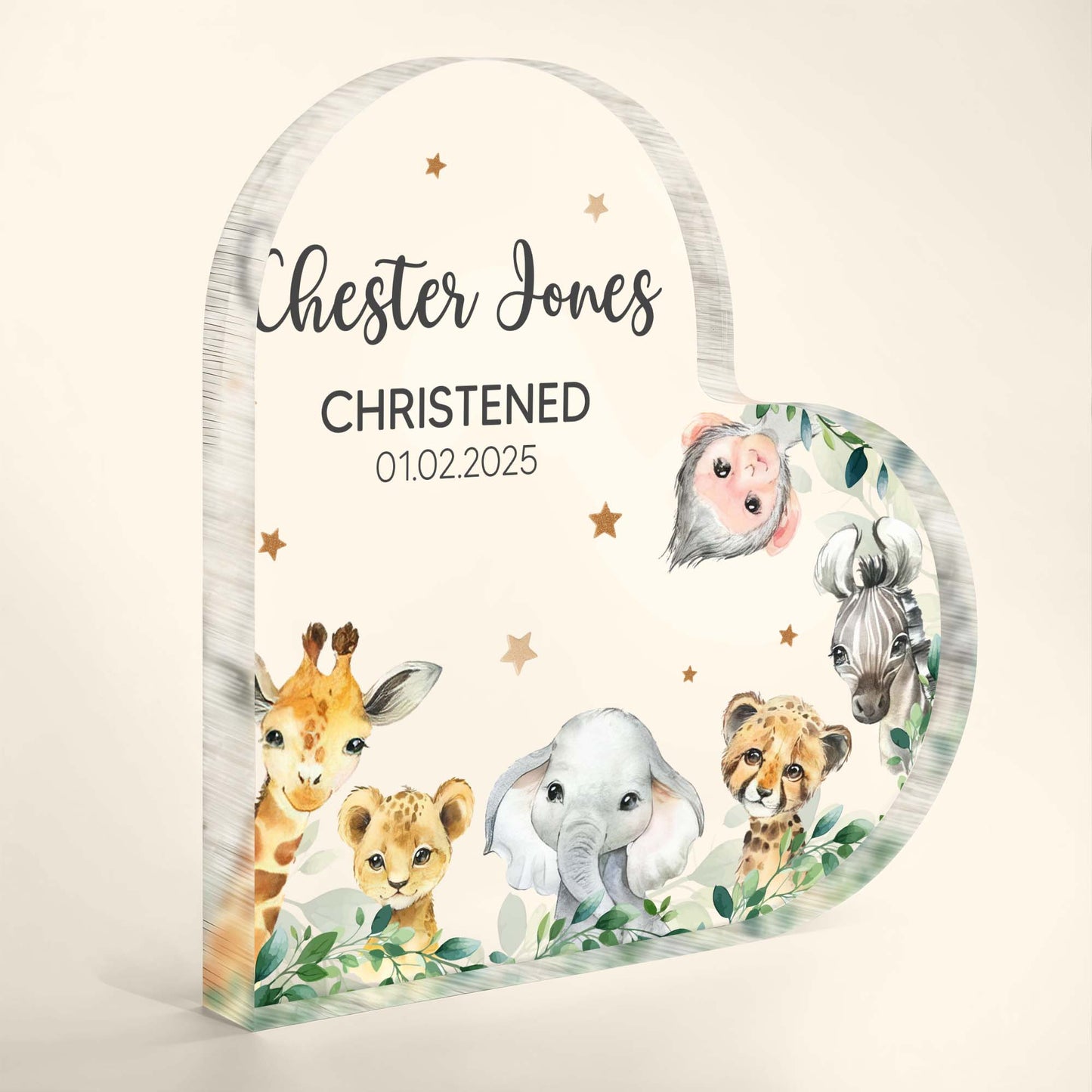 Chester Jones Christened 01.02.2025, Safari Animals
