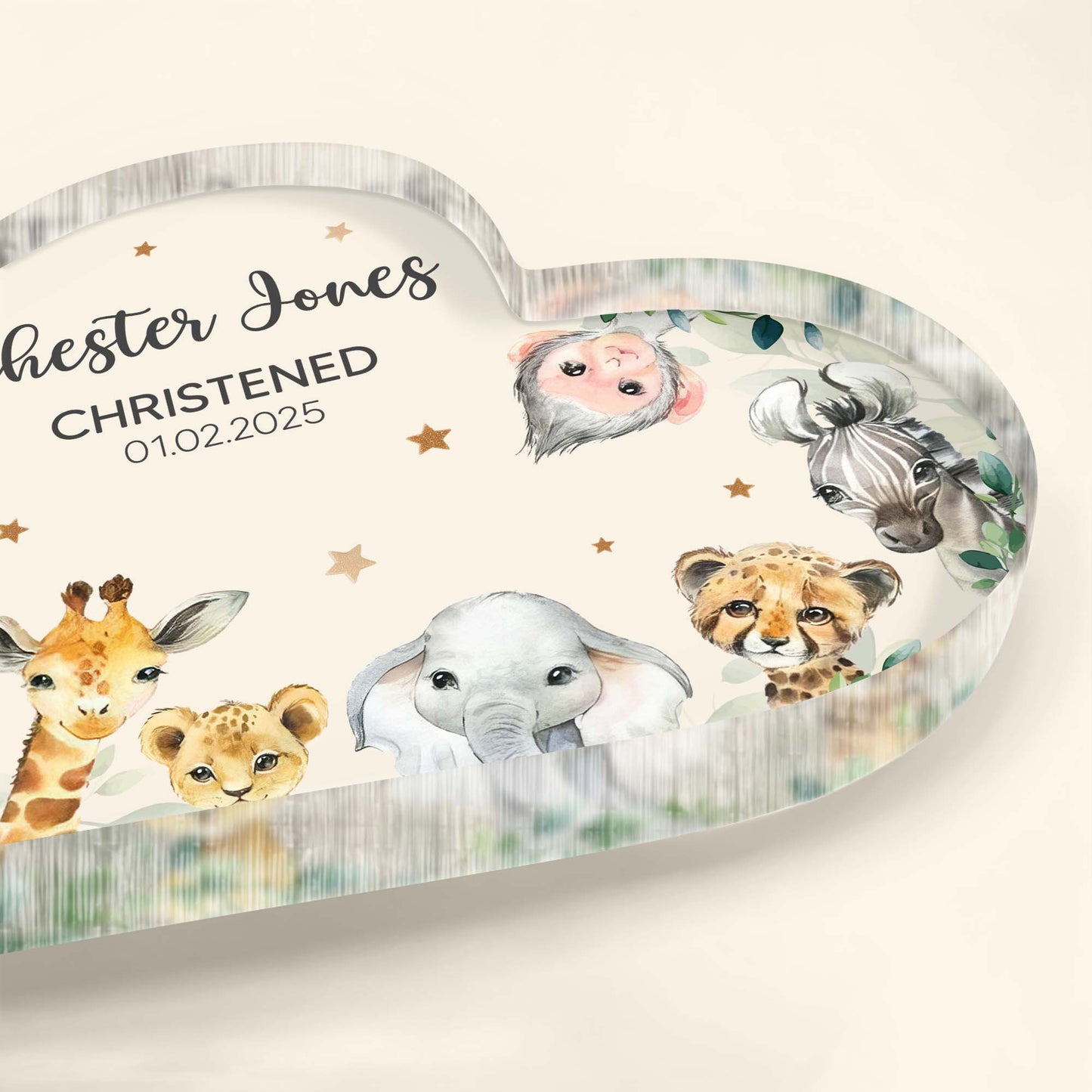 Chester Jones Christened 01.02.2025, Safari Animals