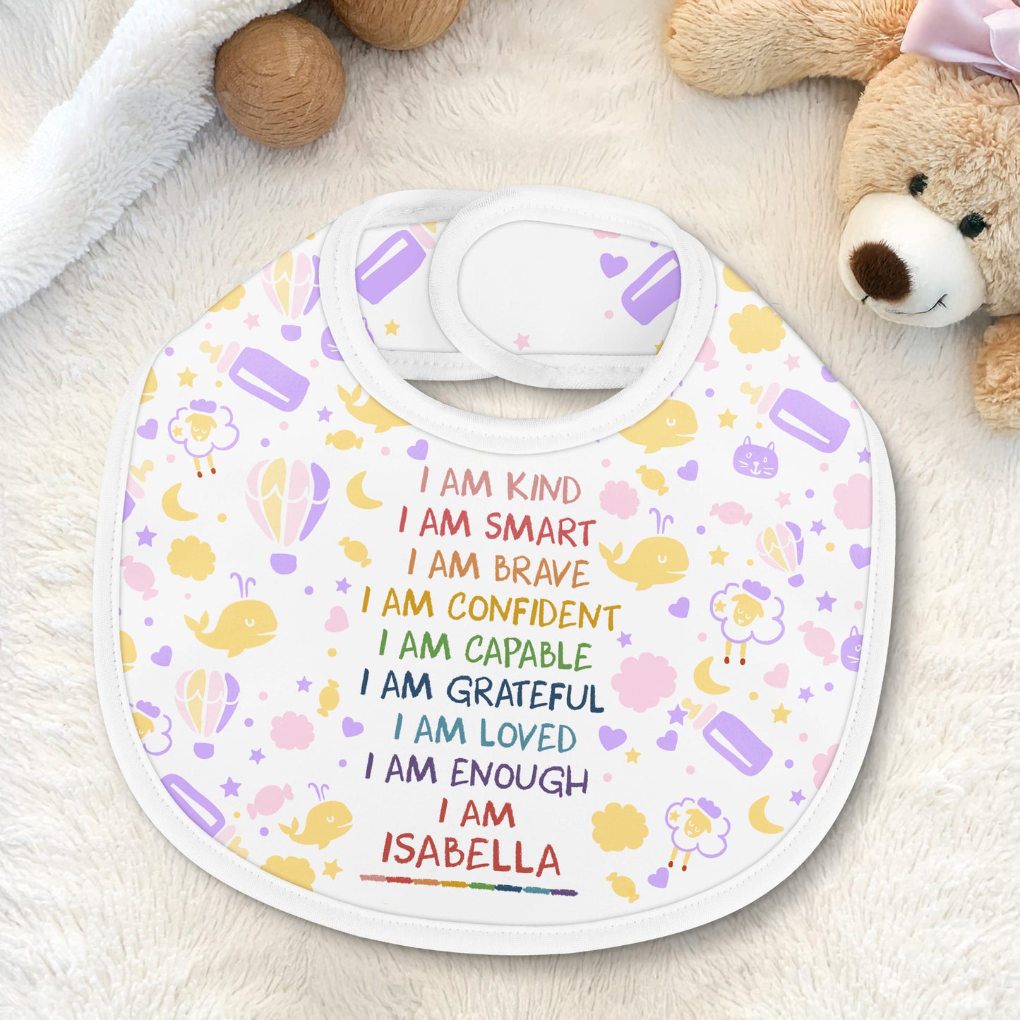 I Am Kind, I Am Smart, Balloon, Elephant, Cloud