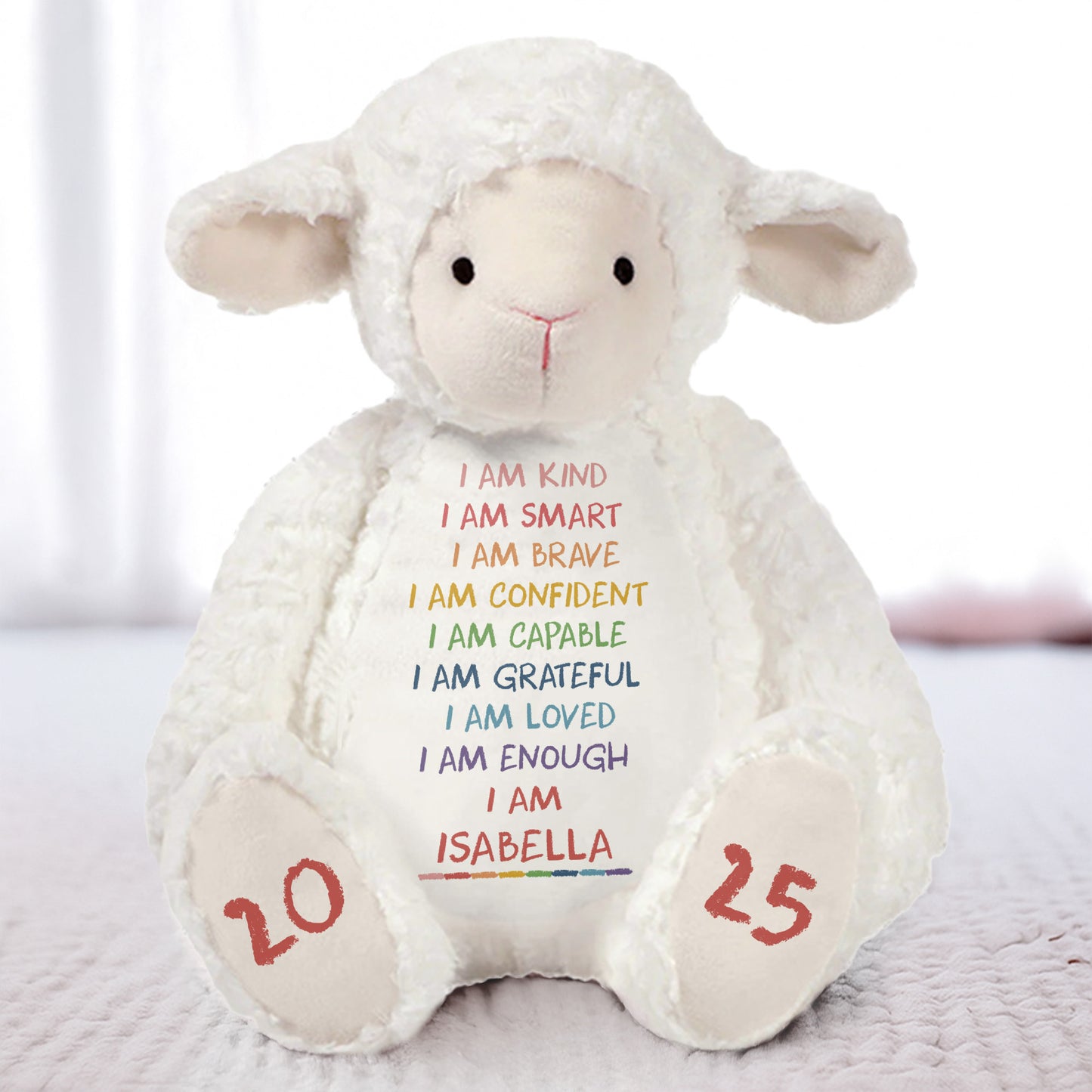 I Am Kind, I Am Smart, Empowerment Sheep Doll