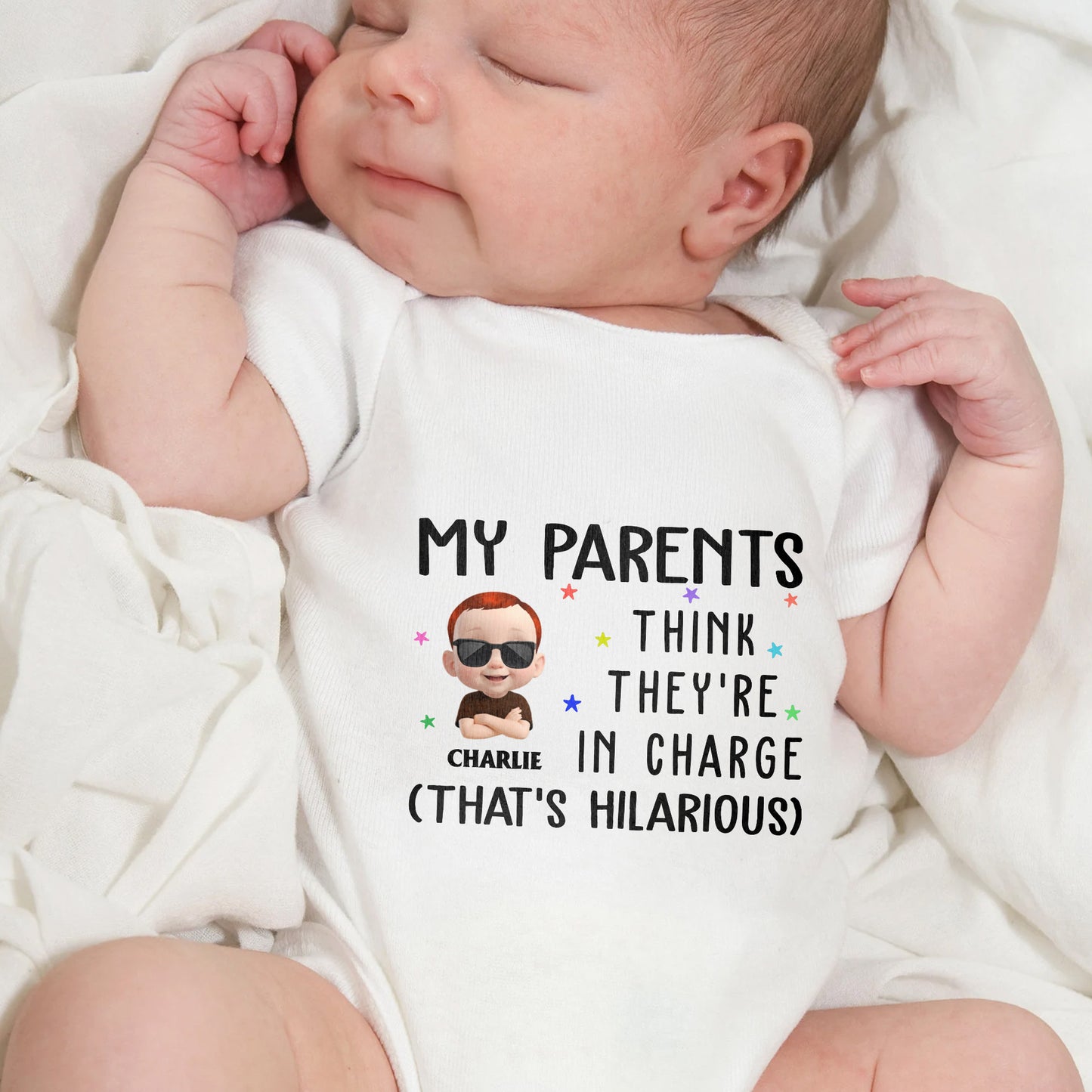 My Parents Think They're In Charge, Baby Face and Sunglasses