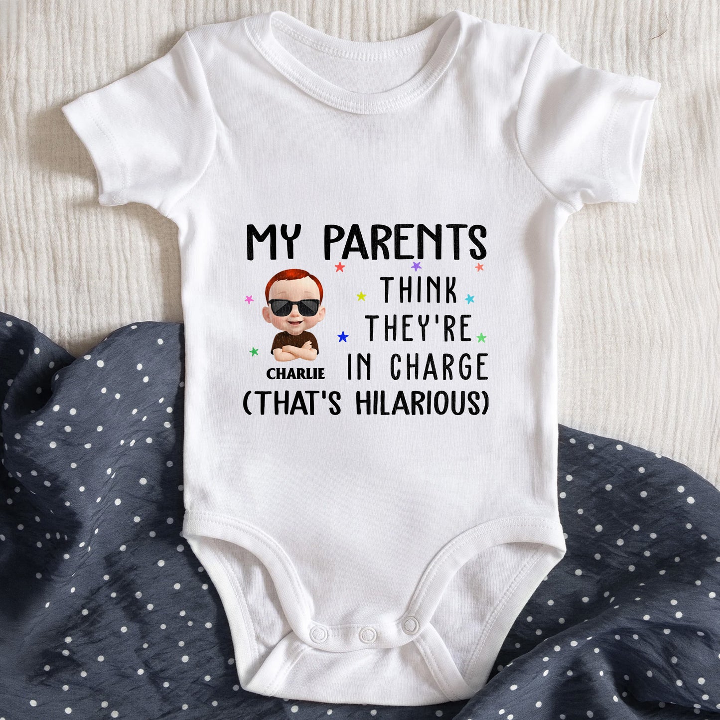 My Parents Think They're In Charge, Baby Face and Sunglasses