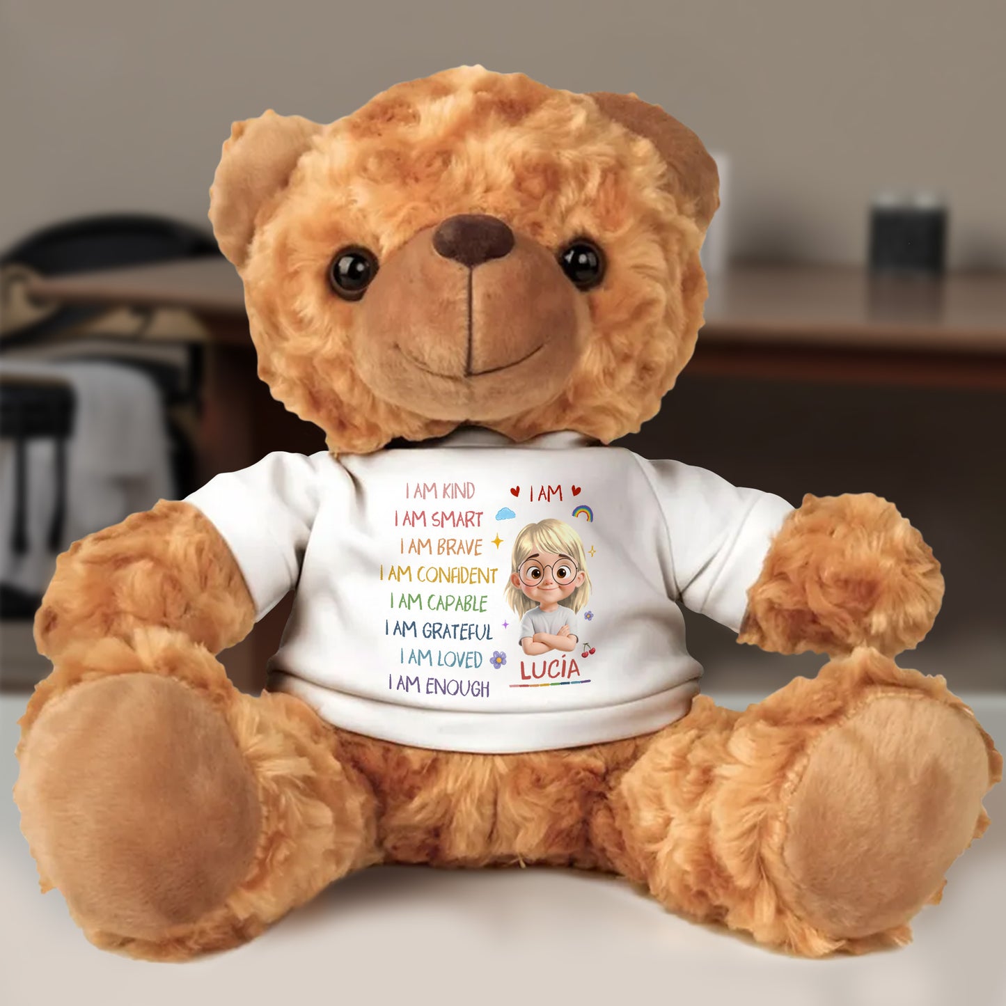 I Am Kind I Am Smart, Bear With Positive Affirmations