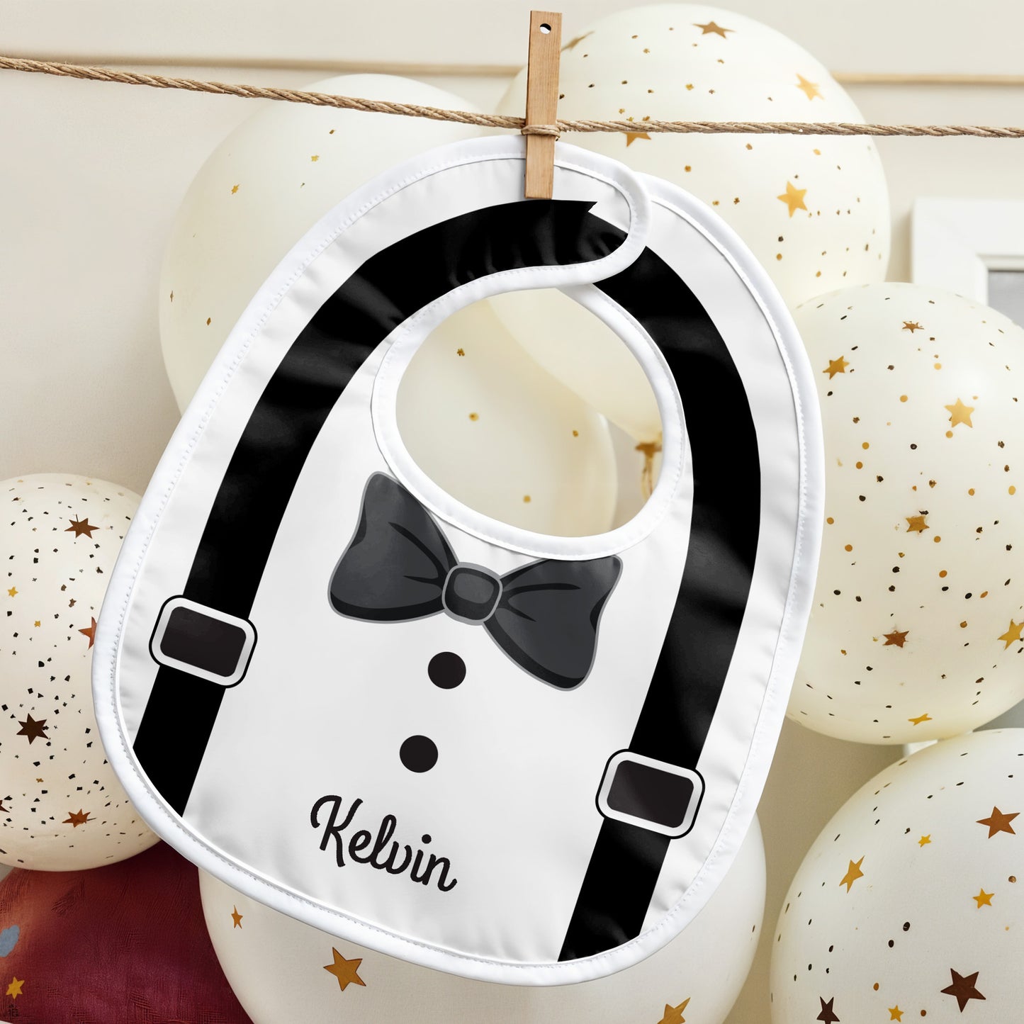 A Charming Tuxedo Design Perfect For Your Little One, Bow Tie