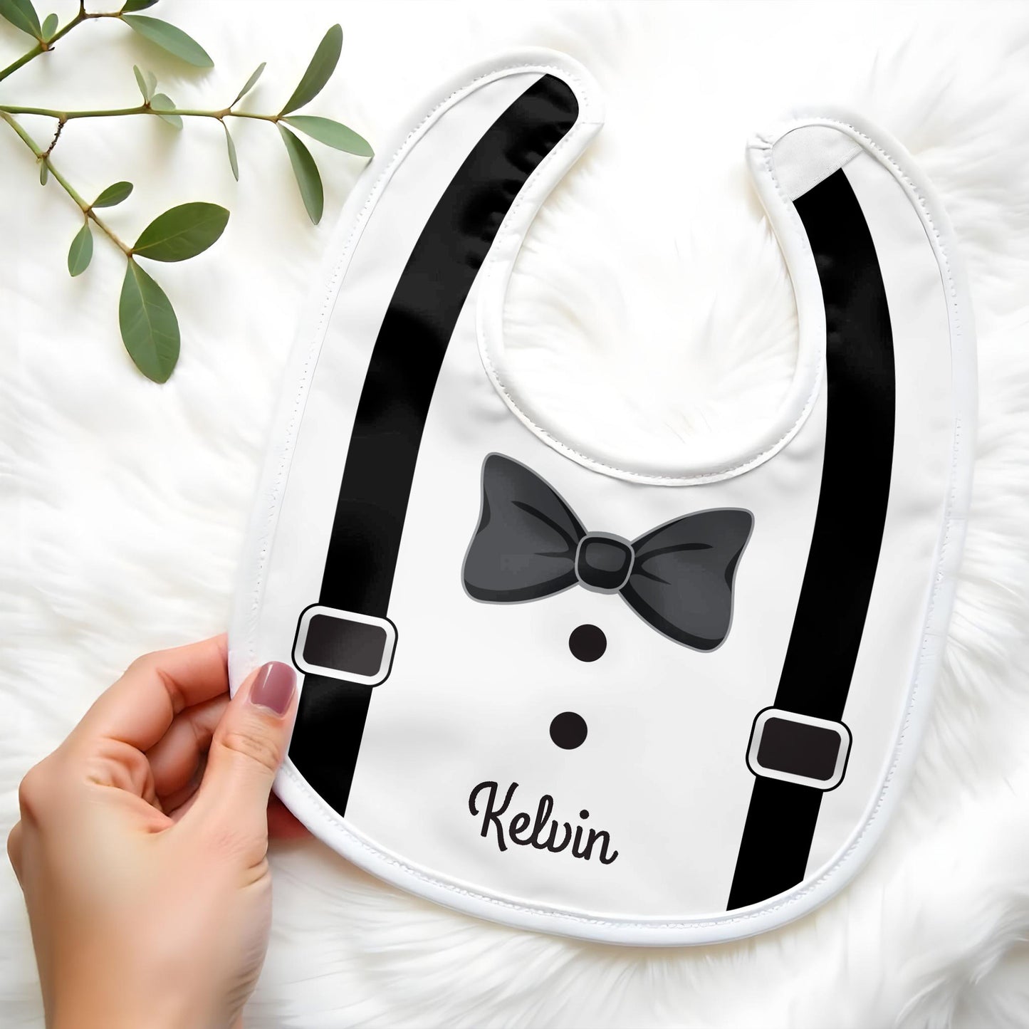 A Charming Tuxedo Design Perfect For Your Little One, Bow Tie