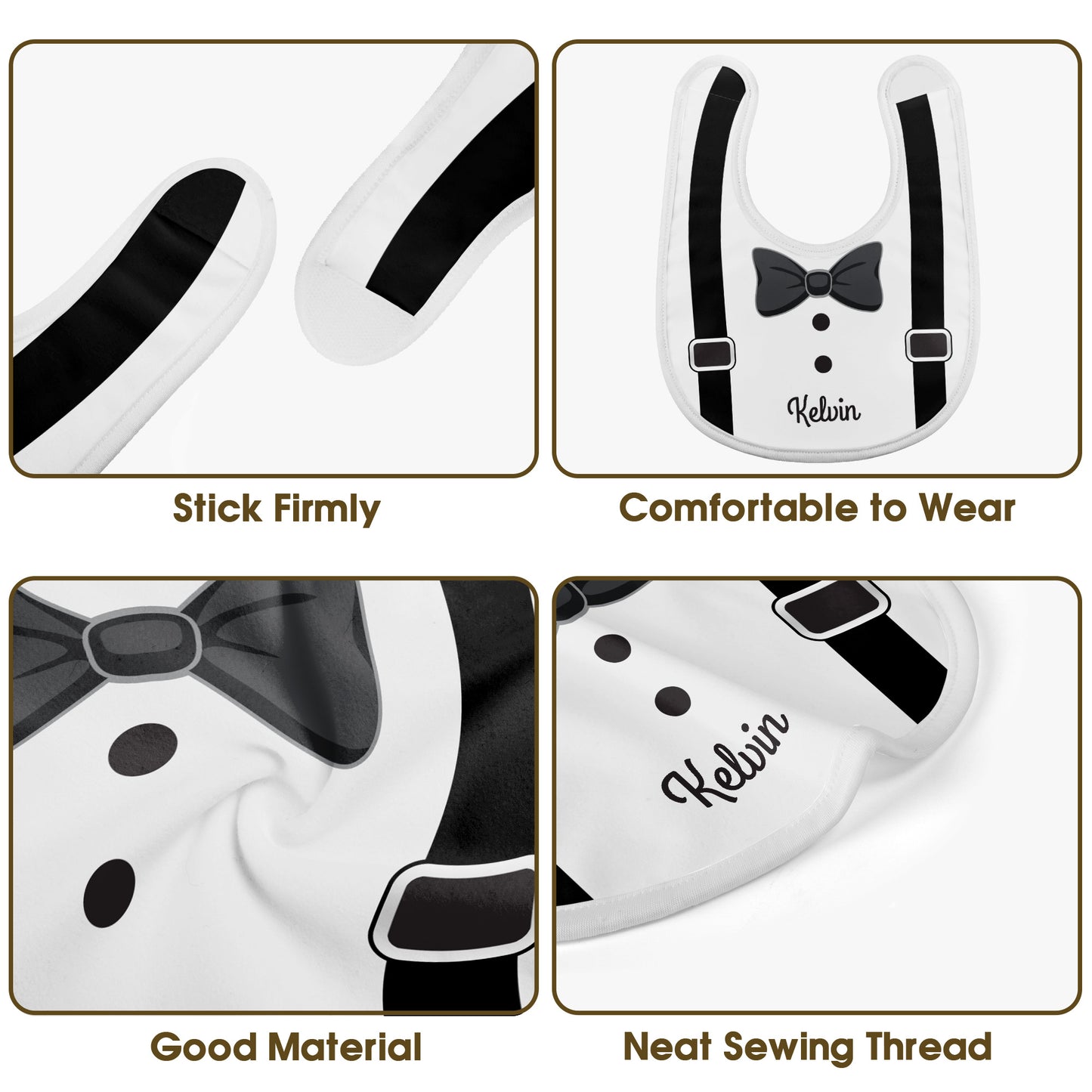 A Charming Tuxedo Design Perfect For Your Little One, Bow Tie