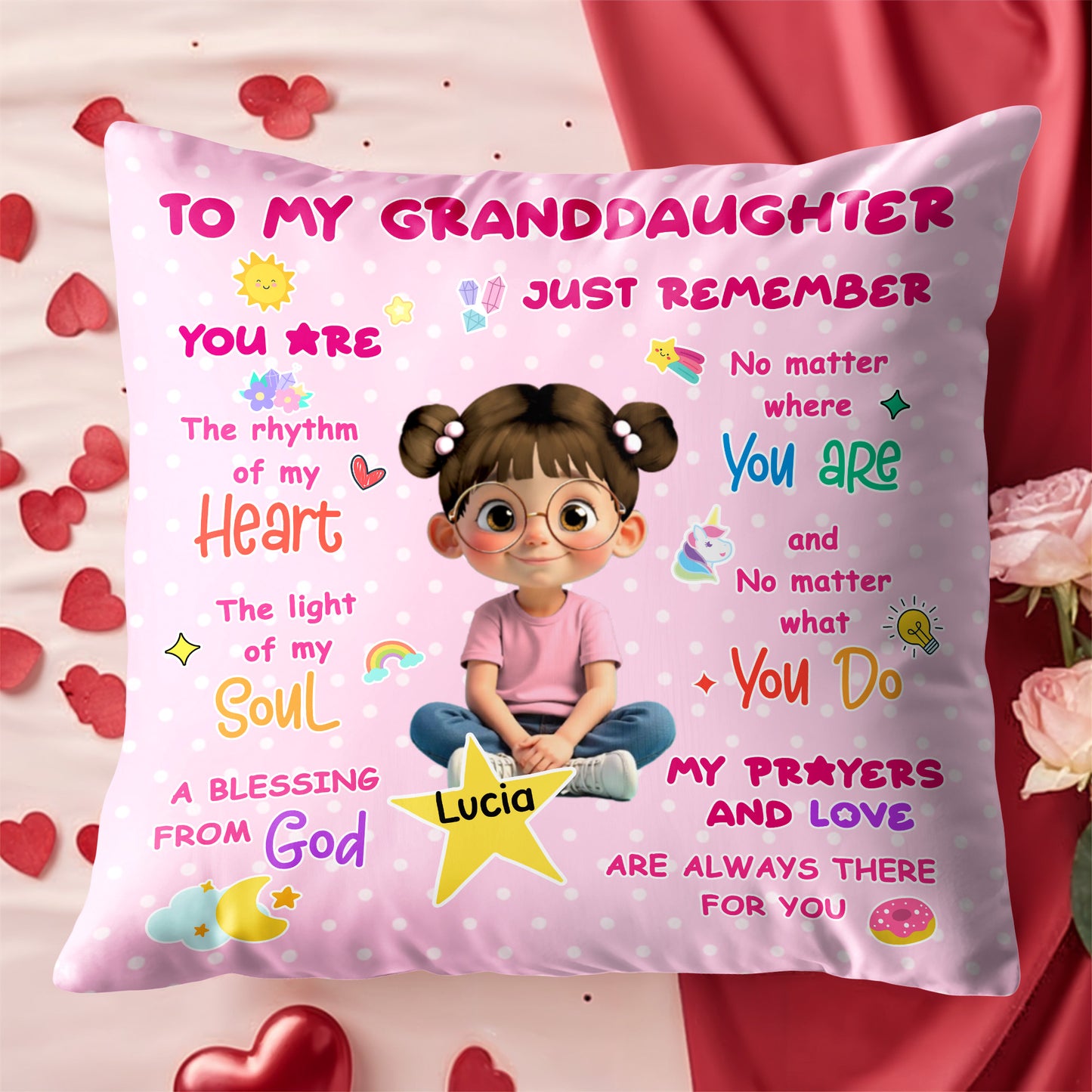 To My Granddaughter You Are The Rhythm Of My Heart