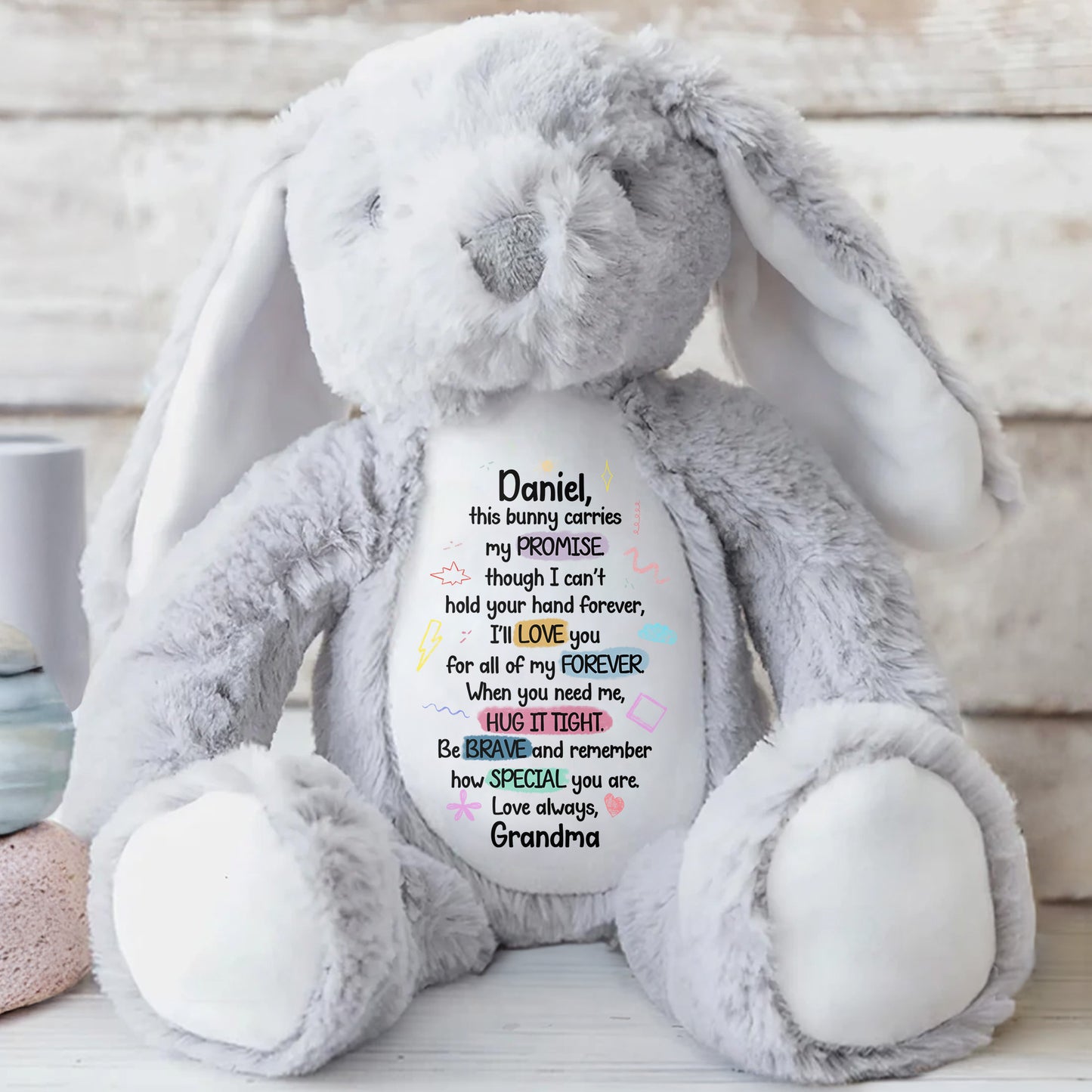 This Bunny Carries My Promise, Love You Forever