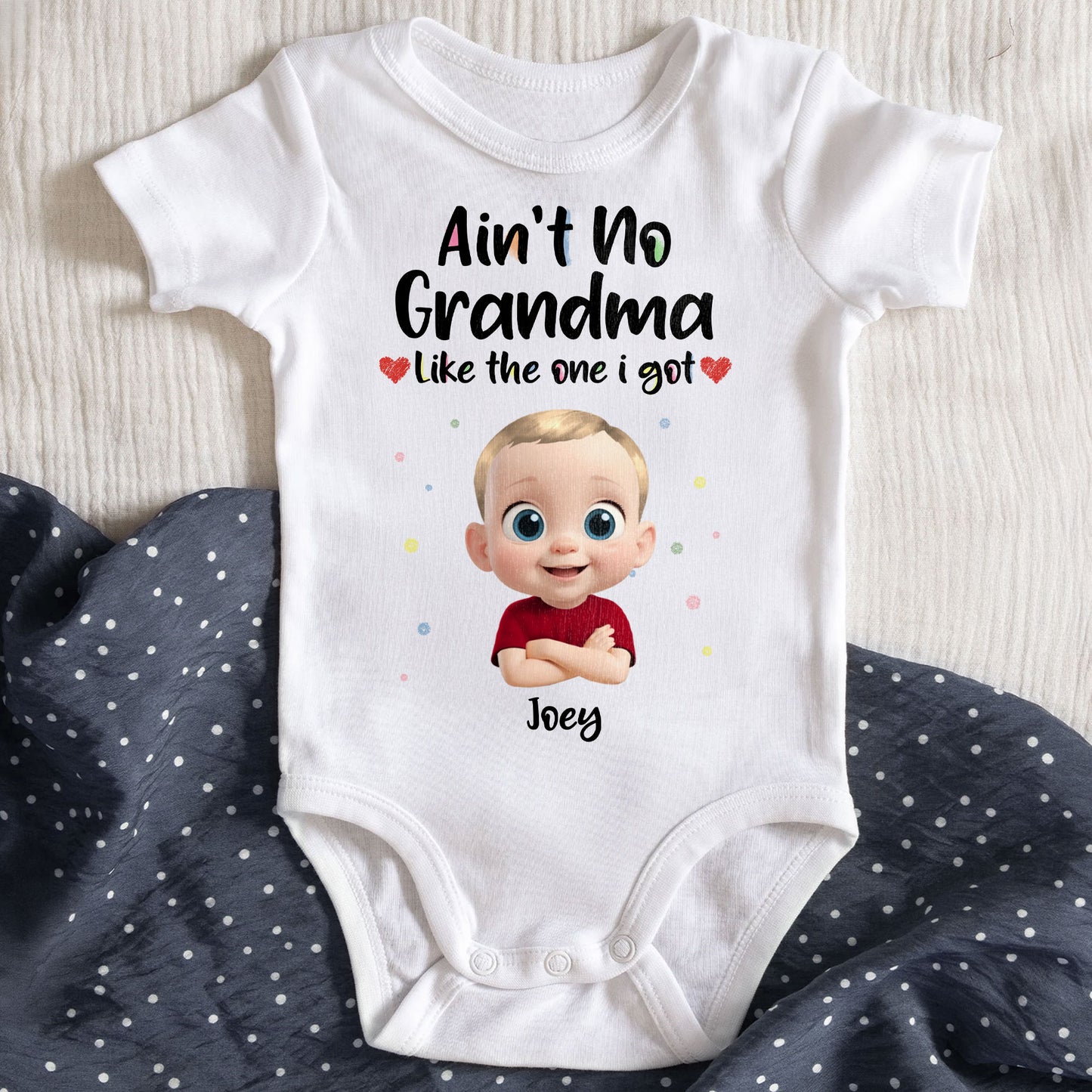Ain't No Grandma Like the One I Got, Cartoon Baby and Hearts