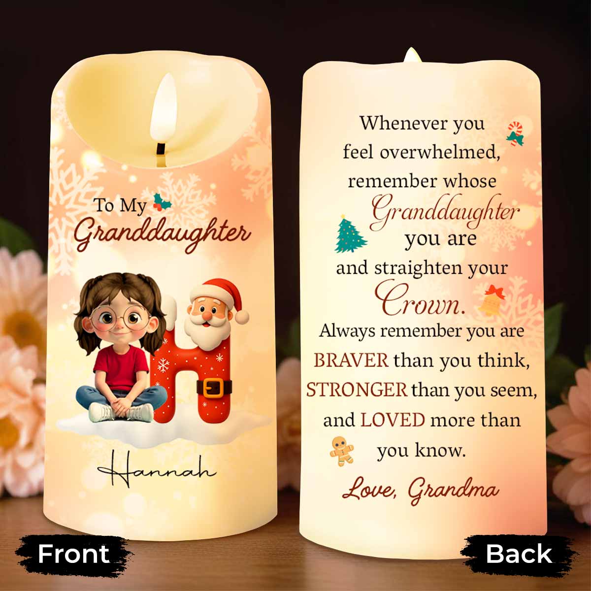 Remember Whose Granddaughter You Are, Santa Claus And Crown