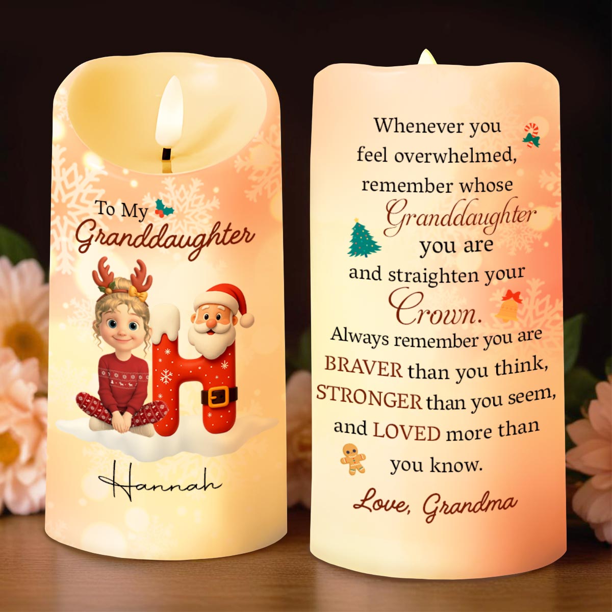 Remember Whose Granddaughter You Are, Santa Claus And Reindeer